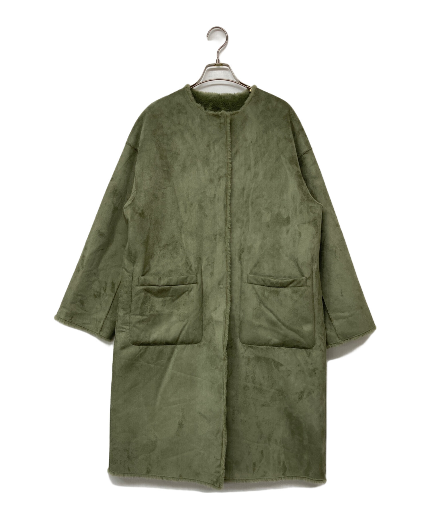 中古・古着通販】THREE DOTS (スリードッツ) Double face fake fur 