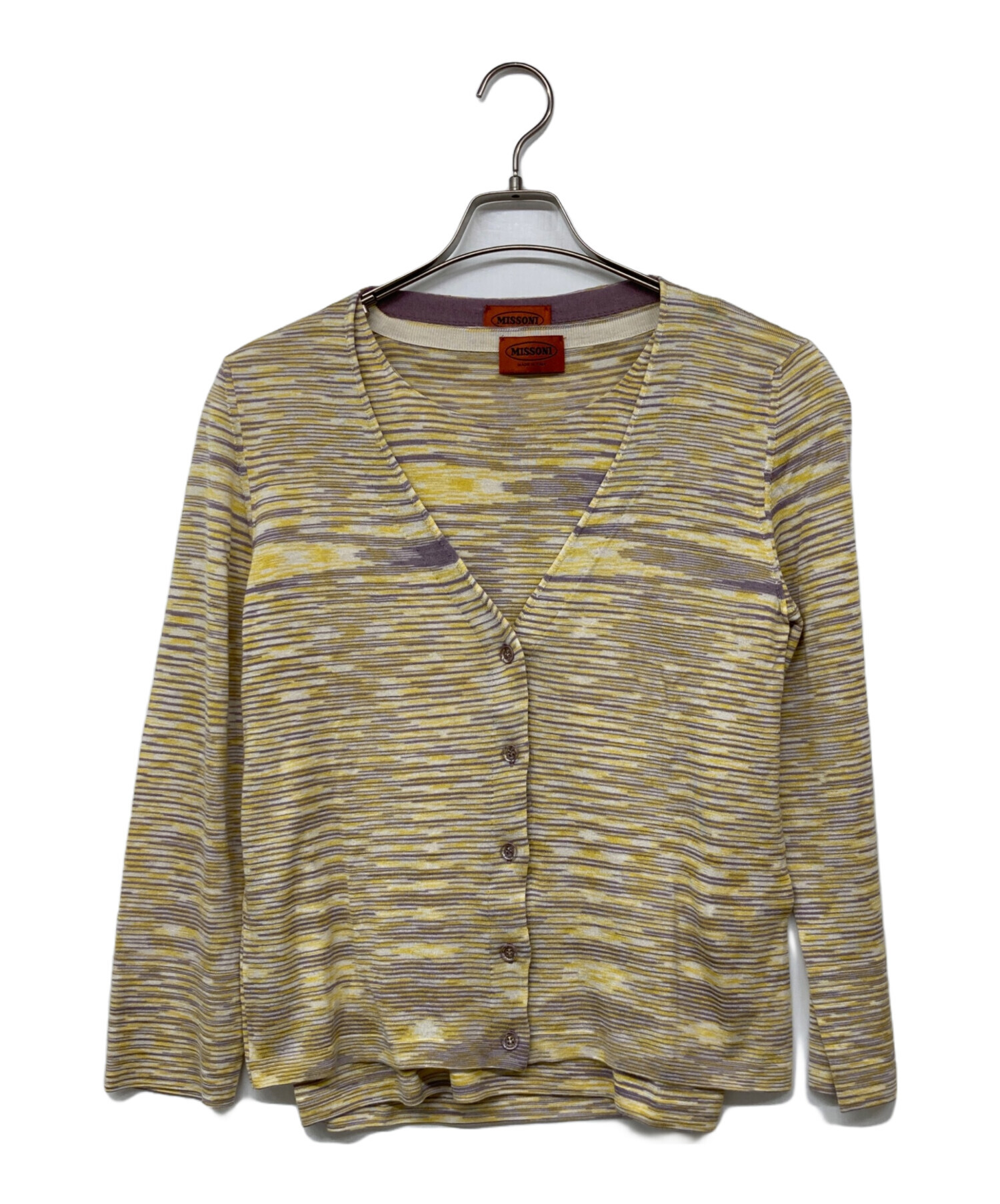 中古・古着通販】missoni (ミッソーニ) 総柄アンサンブルカーディガン  