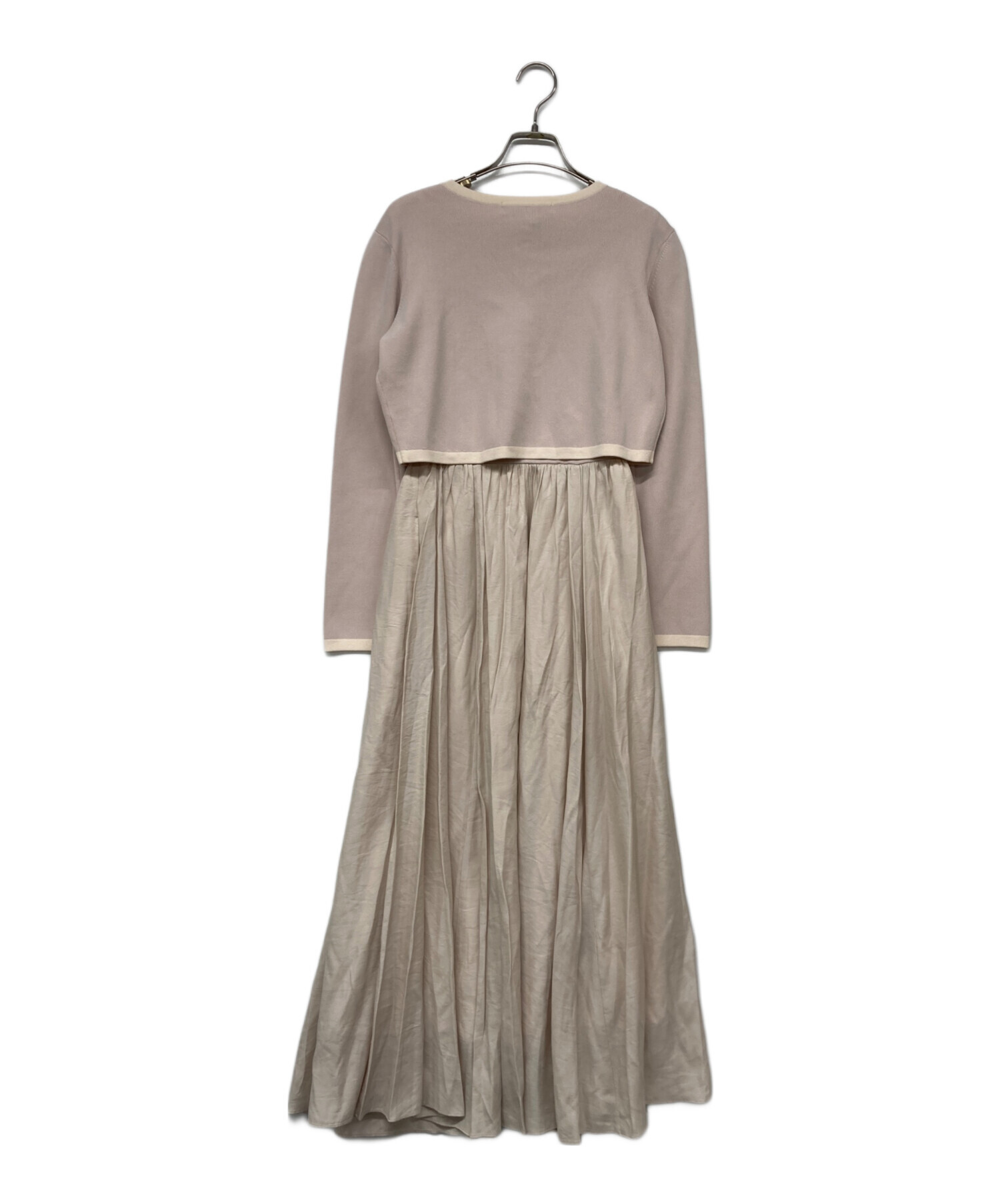 中古・古着通販】HER LIP TO (ハーリップトゥ) Bicolor Knit Dress Set 