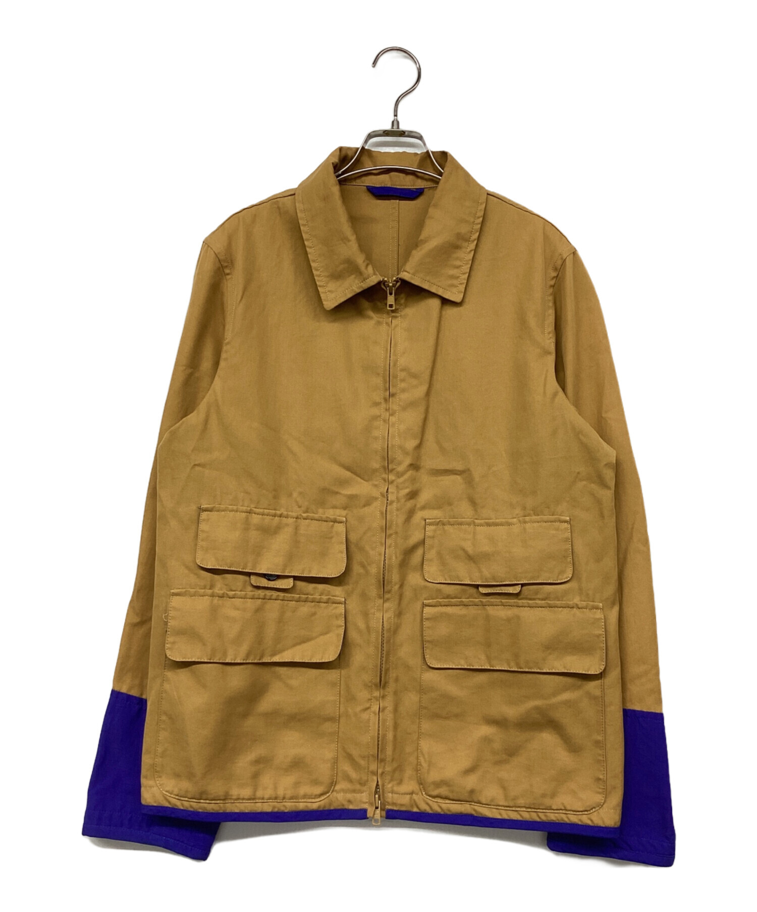 中古・古着通販】MARNI (マルニ) バイカラージップアップジャケット 
