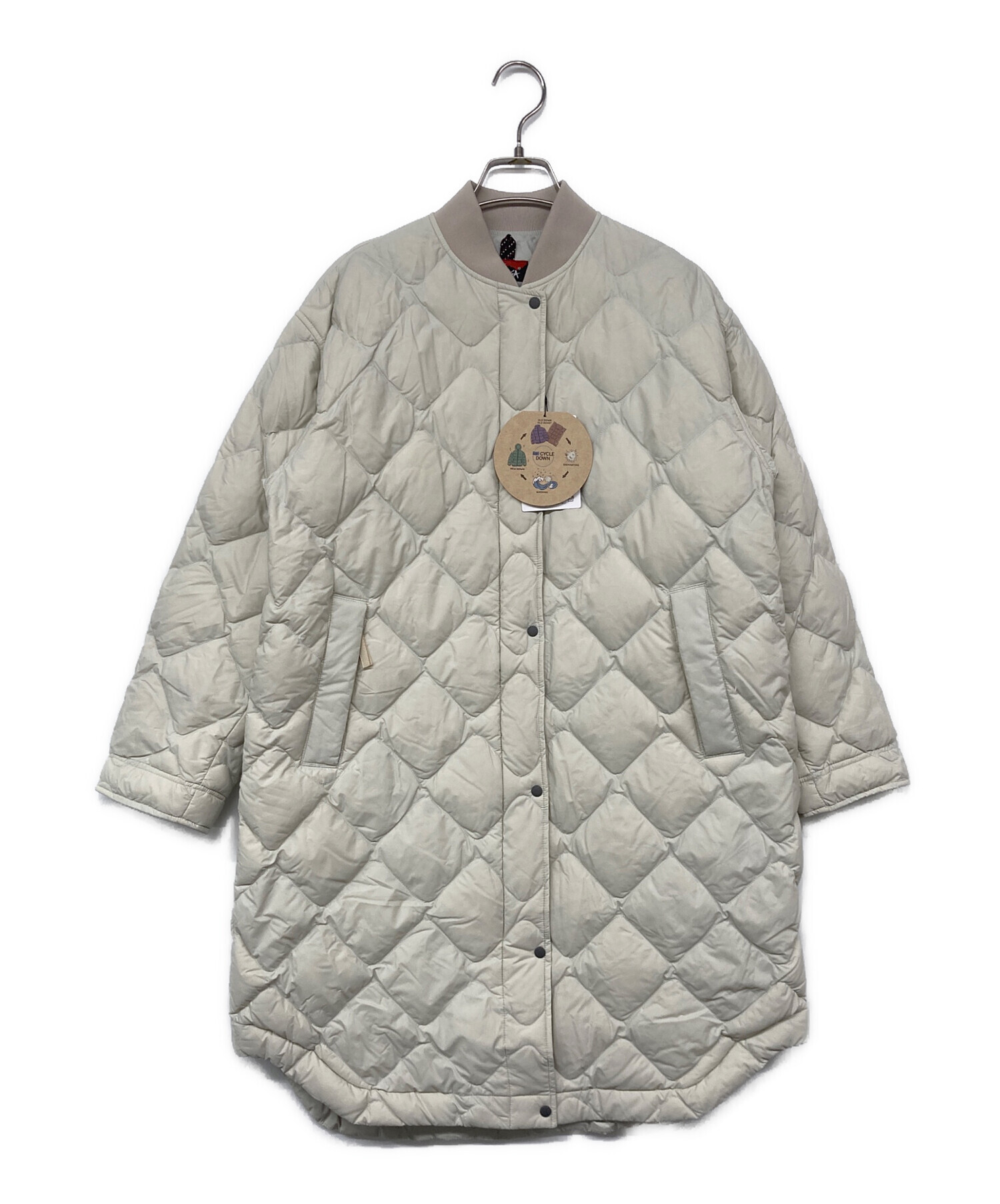 中古・古着通販】NANGA (ナンガ) RIB COLLAR QUILTED DOWN COAT W 