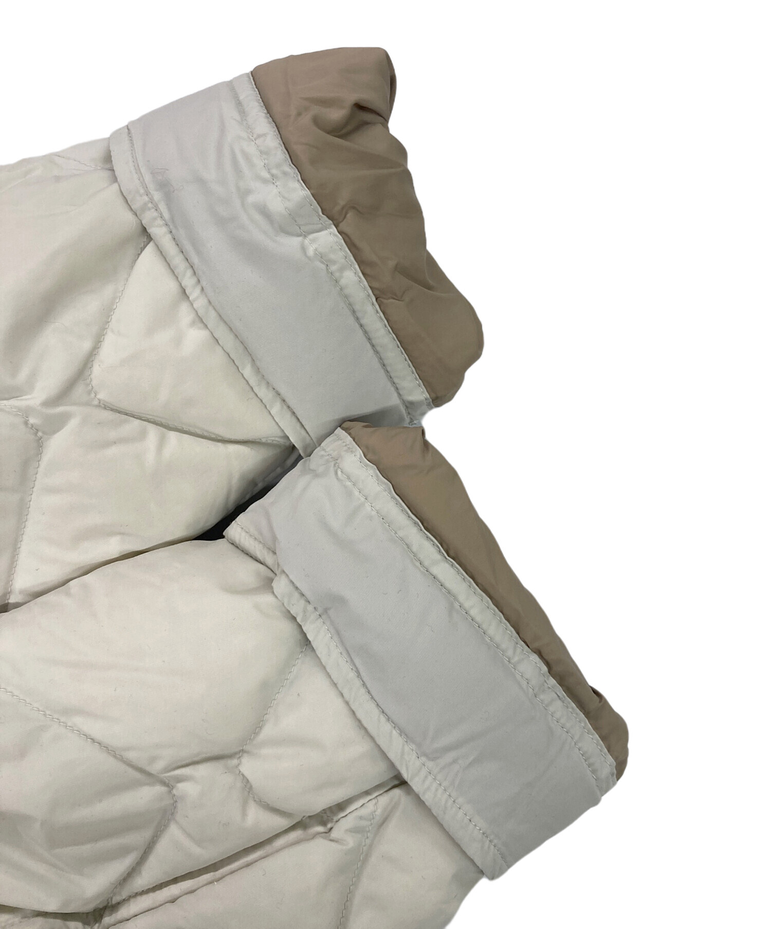 中古・古着通販】NANGA (ナンガ) RIB COLLAR QUILTED DOWN COAT W 