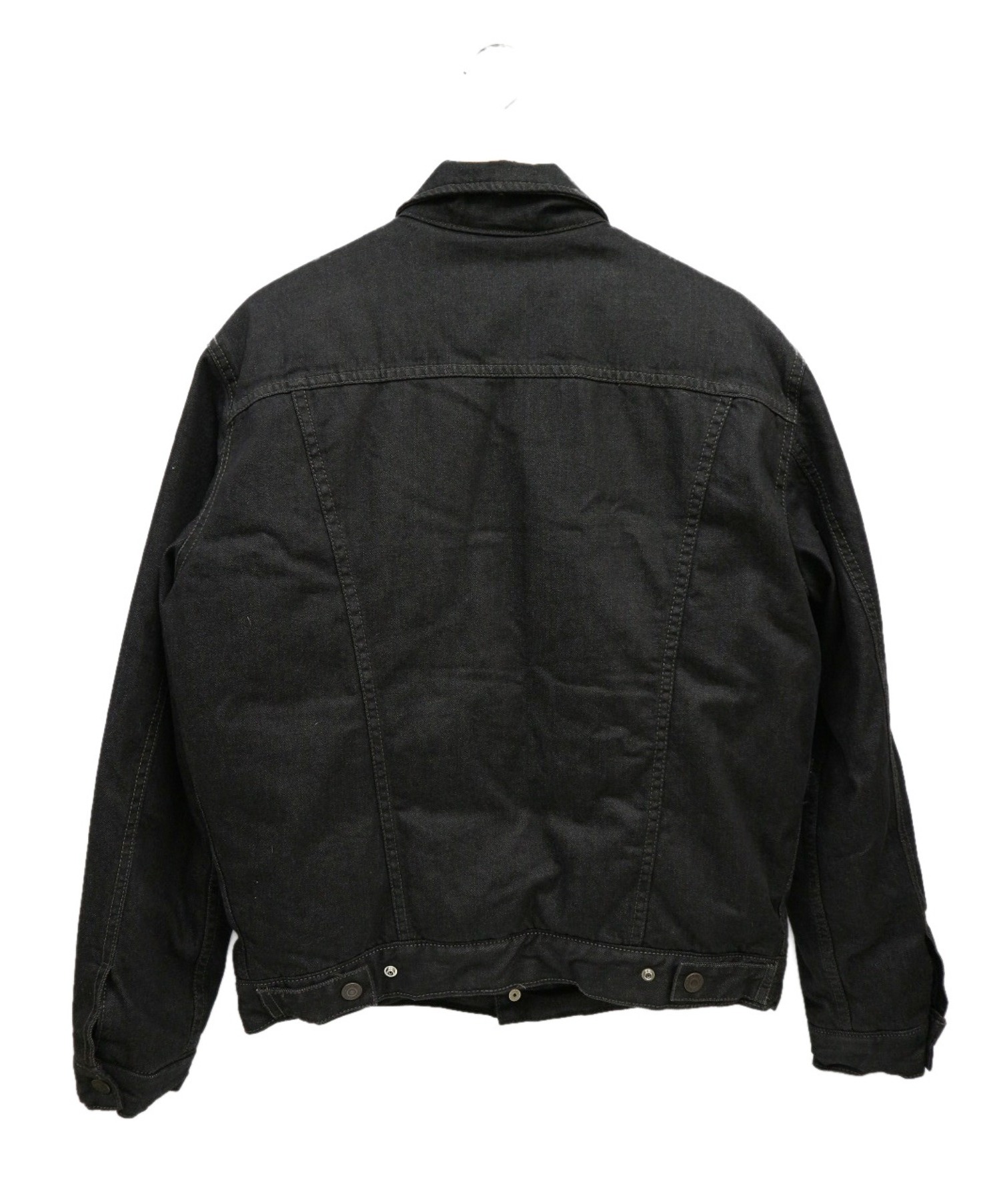 LEVIS (リーバイス) デニムダウンジャケット ブラック サイズ:M