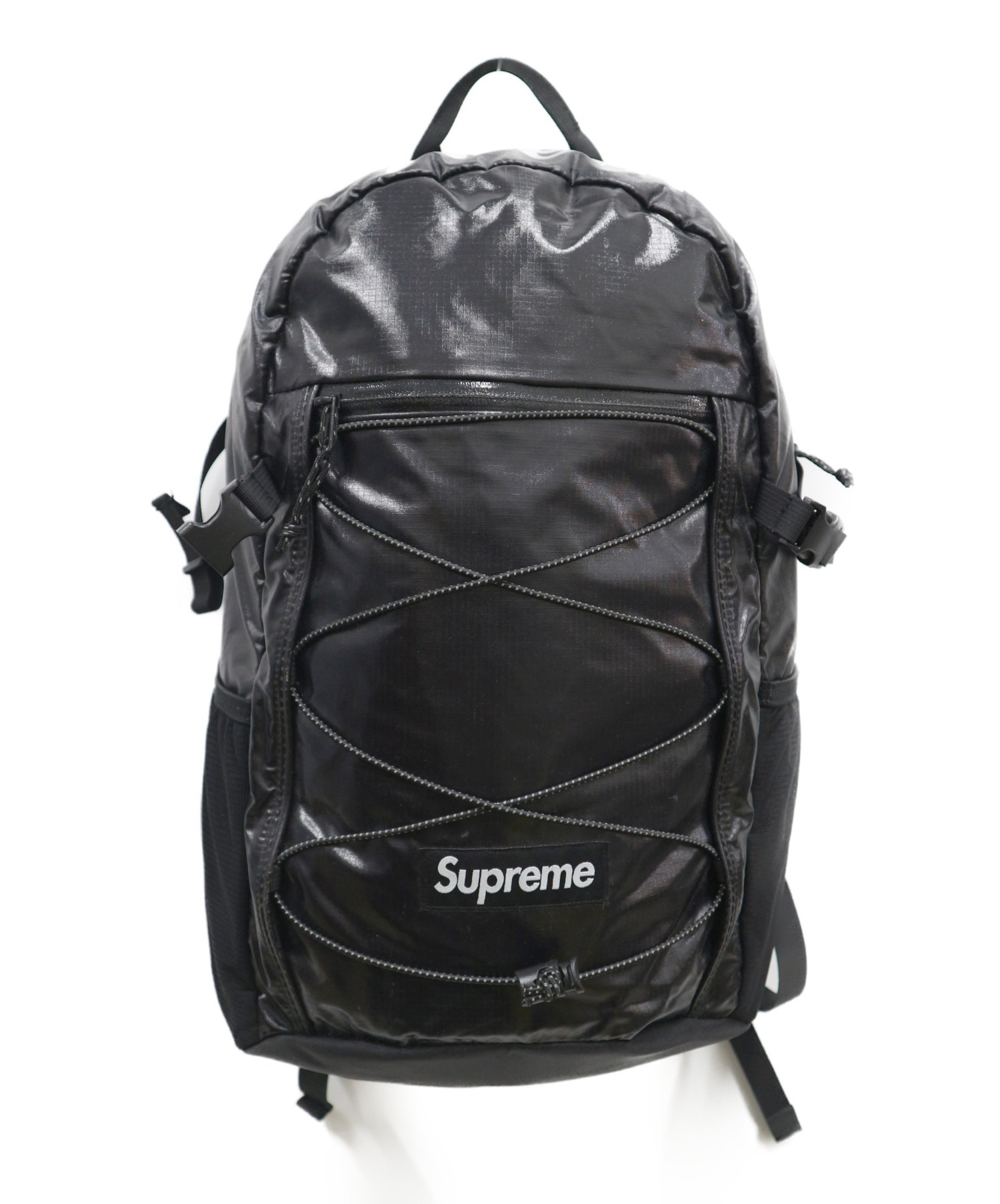 SUPREME (シュプリーム) バックパック ブラック Backpack 17AW