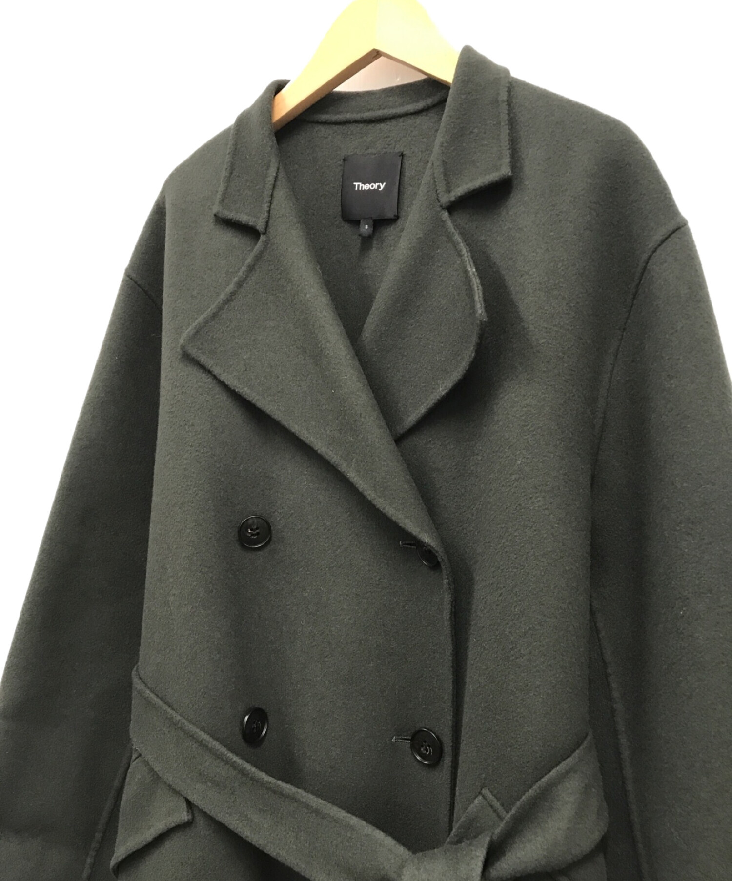 セオリー　New Divide Luxe Collar Coat