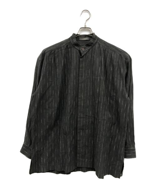 80s イッセイミヤケ バンドカラーシャツ ブラック ハミルトン製 アーカイブ