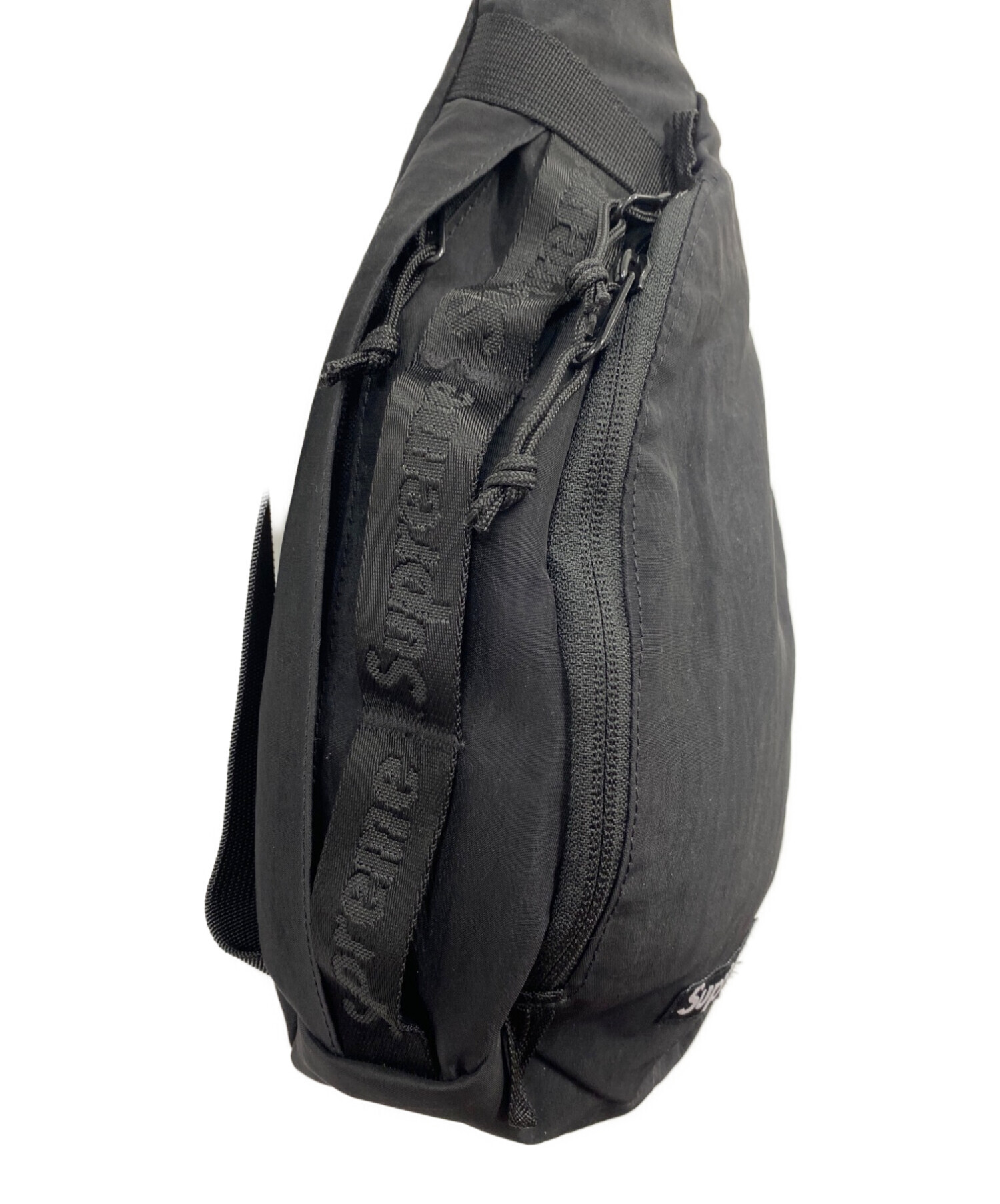 SUPREME (シュプリーム) 20AW sling bag スリングバッグ ワンショルダーバッグ ブラック