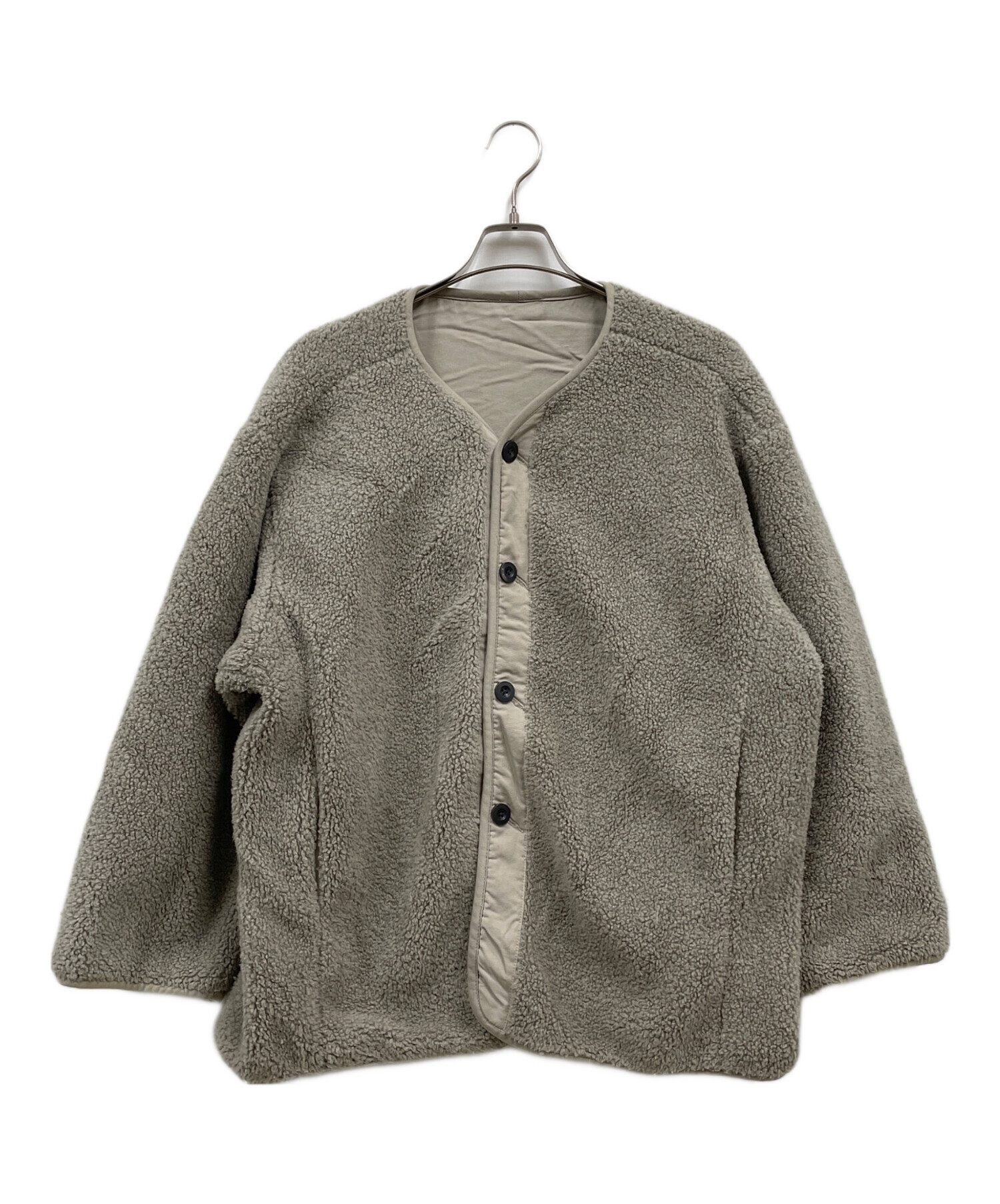 claneクラネ REVERSIBLE MILITARY BOA JACKET CLANE