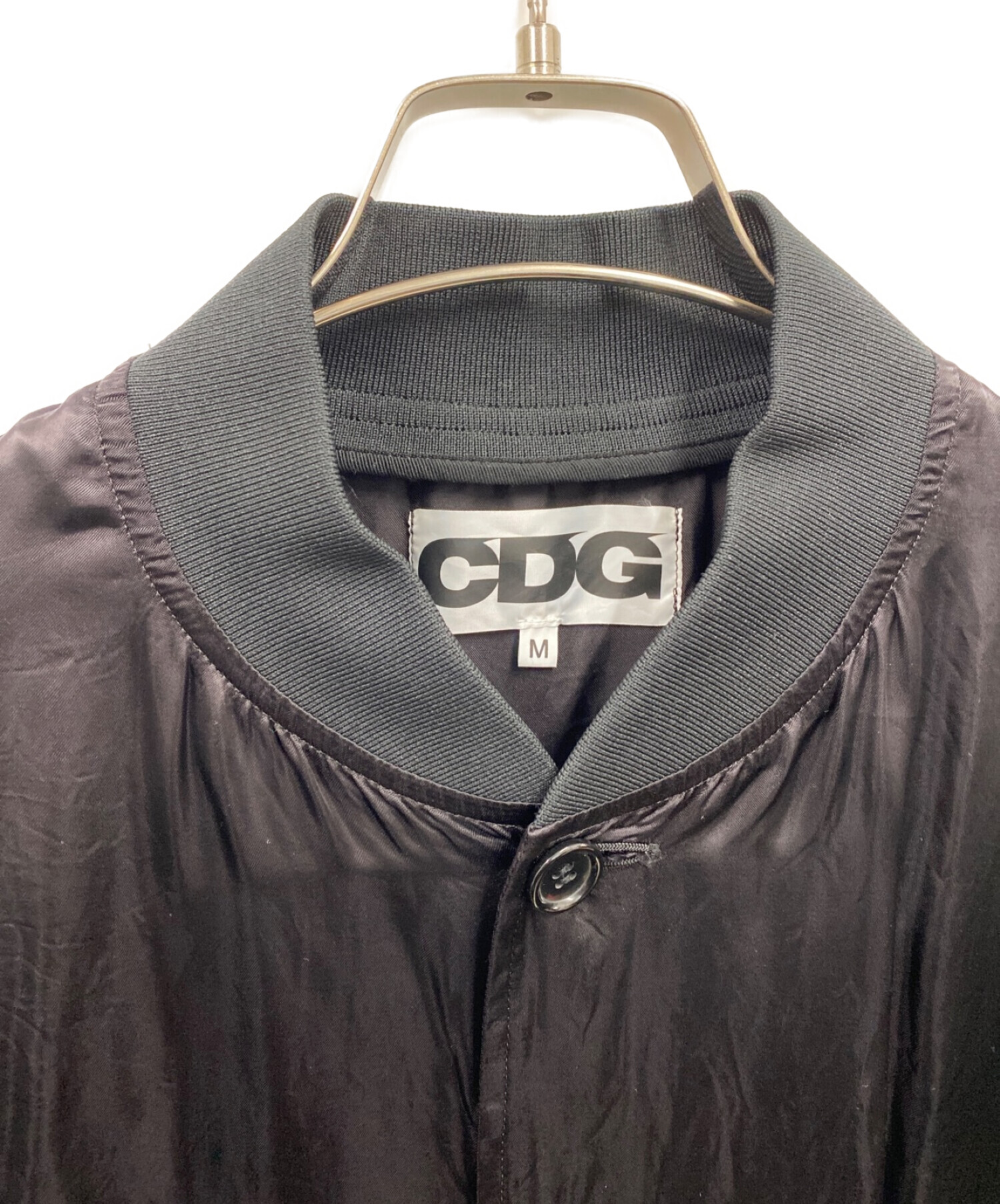 CDG (シーディージー) スタッフコート ブラック サイズ:M