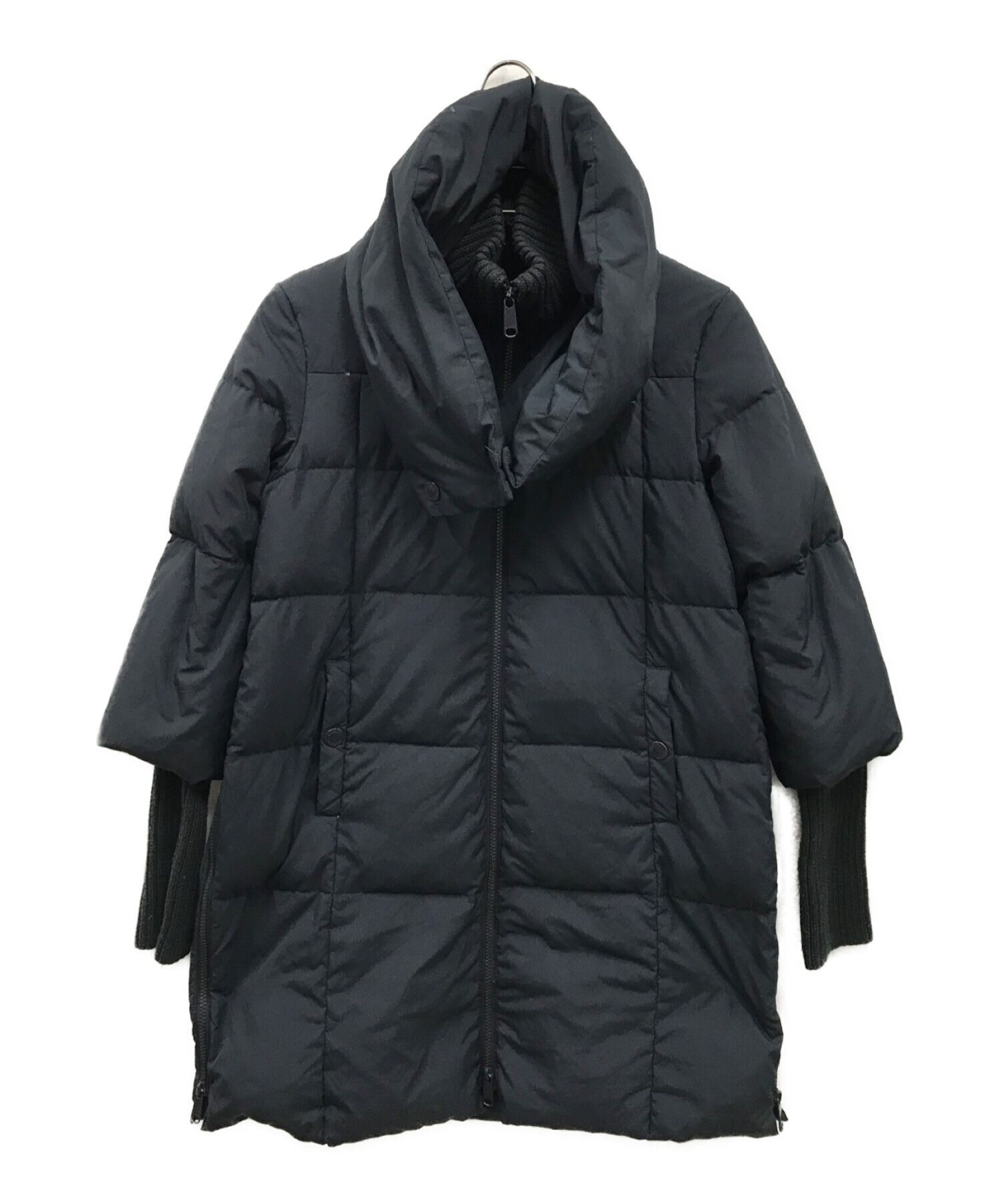 マックス&コー MAX&CO. ダウンコート サイズ40 M 白 レディース 冬物 