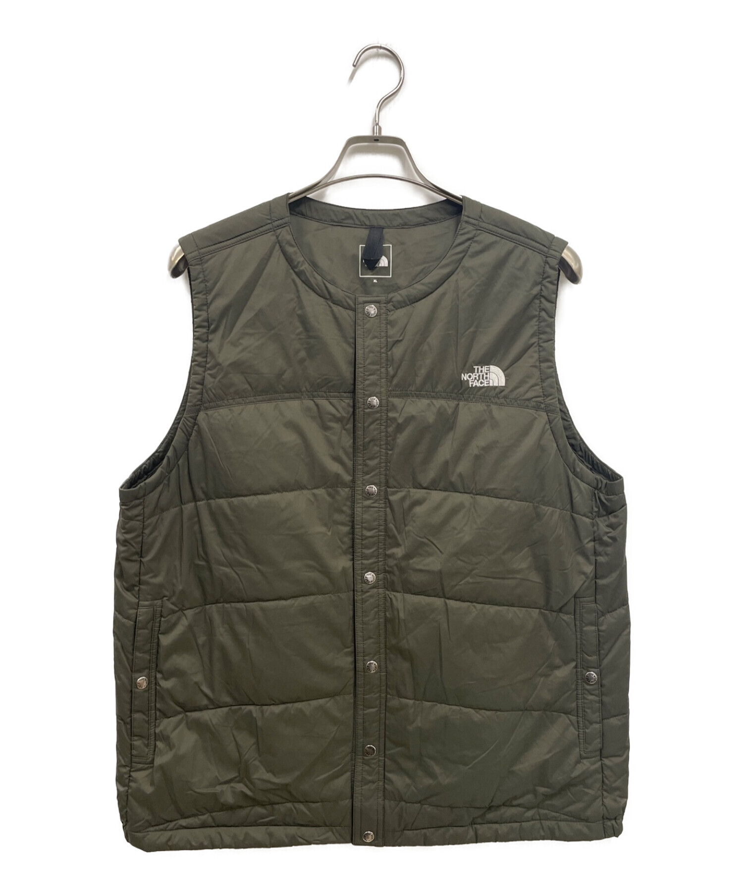 THE NORTH FACE (ザ ノース フェイス) Meadow Warm Vest/NY32230/中綿ベスト オリーブ サイズ:XL