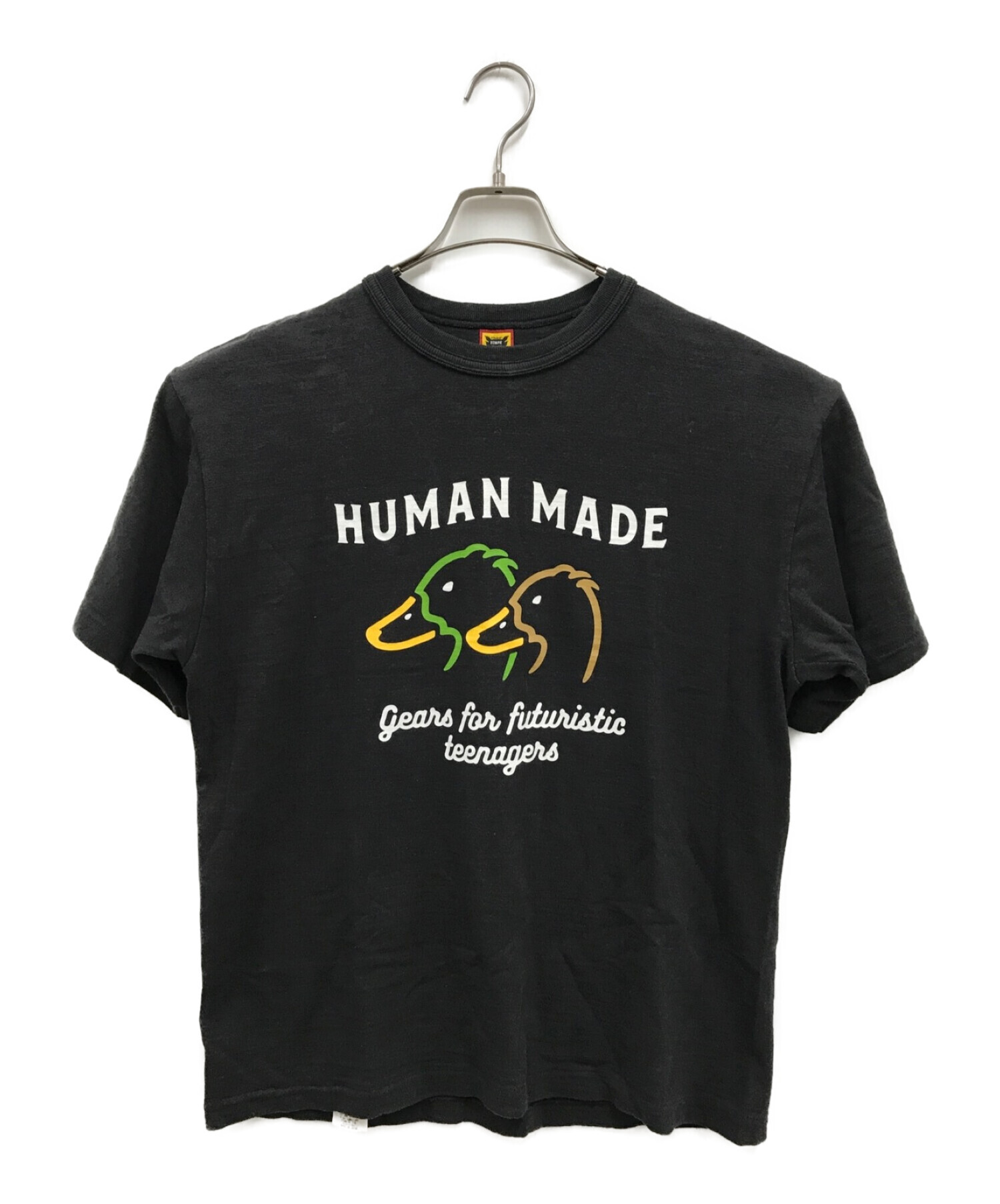 HUMAN MADE (ヒューマンメイド) カモプリントTシャツ ブラック サイズ:L