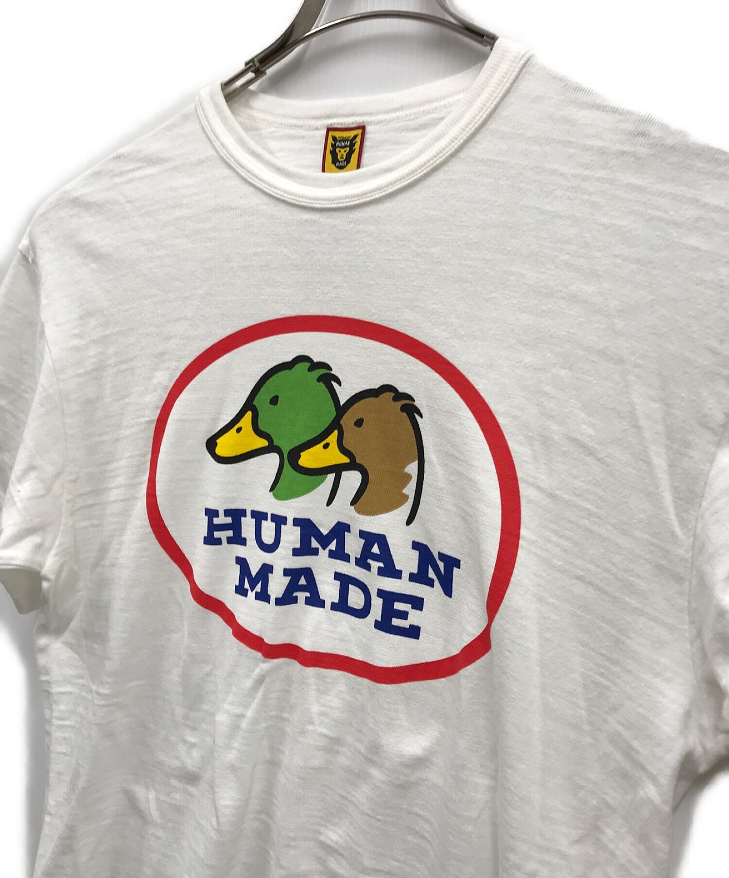 HUMAN MADE (ヒューマンメイド) カモプリントTシャツ ホワイト サイズ:L