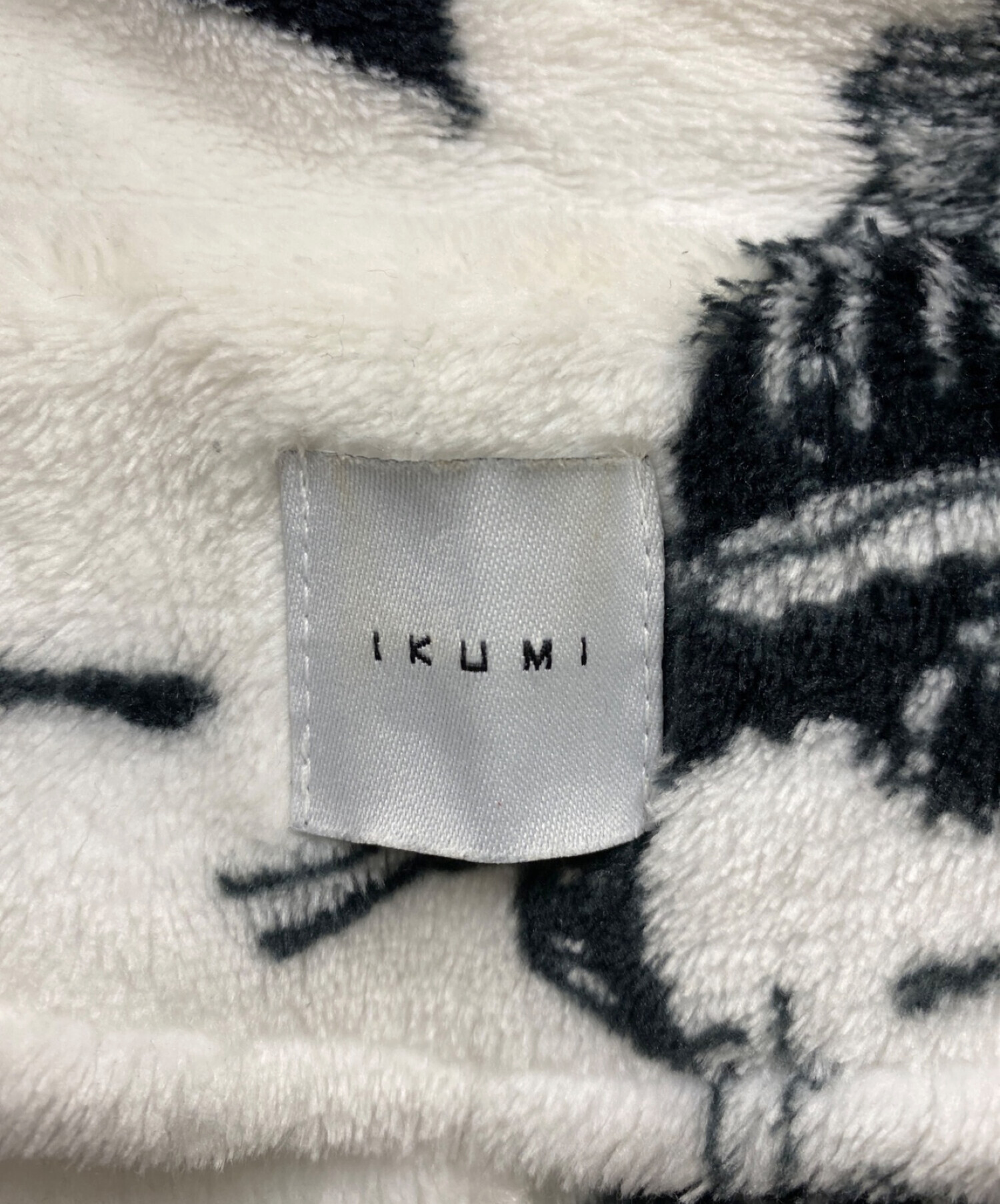 IKUMI (イクミ) UKIYOEボアジャケット/フリースジャケット ホワイト サイズ:FREE