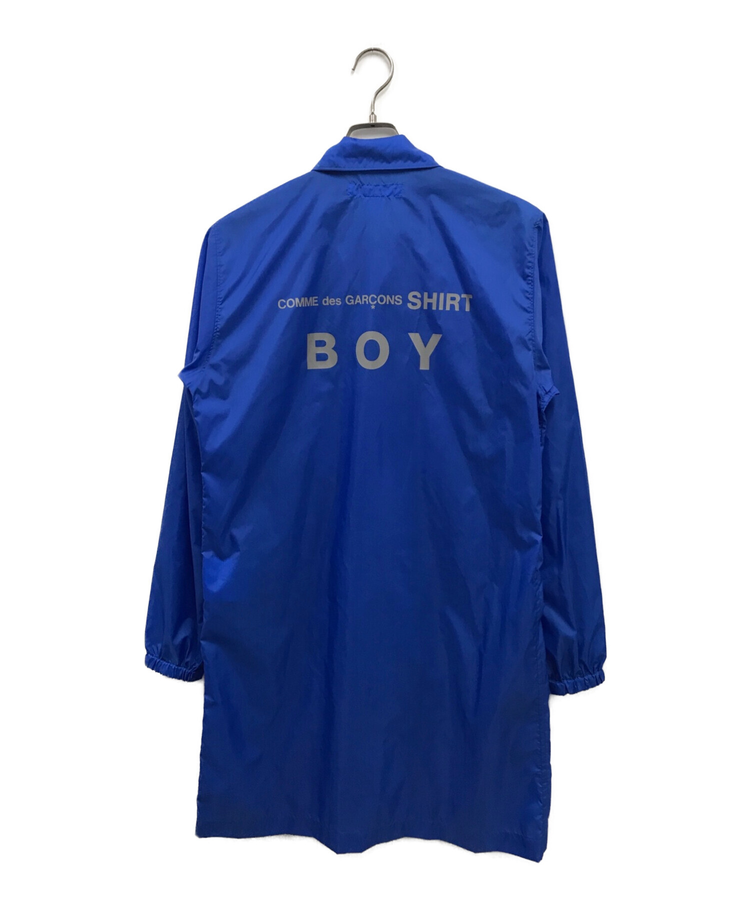 COMME des GARCONS SHIRT BOY (コムデギャルソンシャツ ボーイ) ナイロンコート/S24922 ブルー サイズ:S