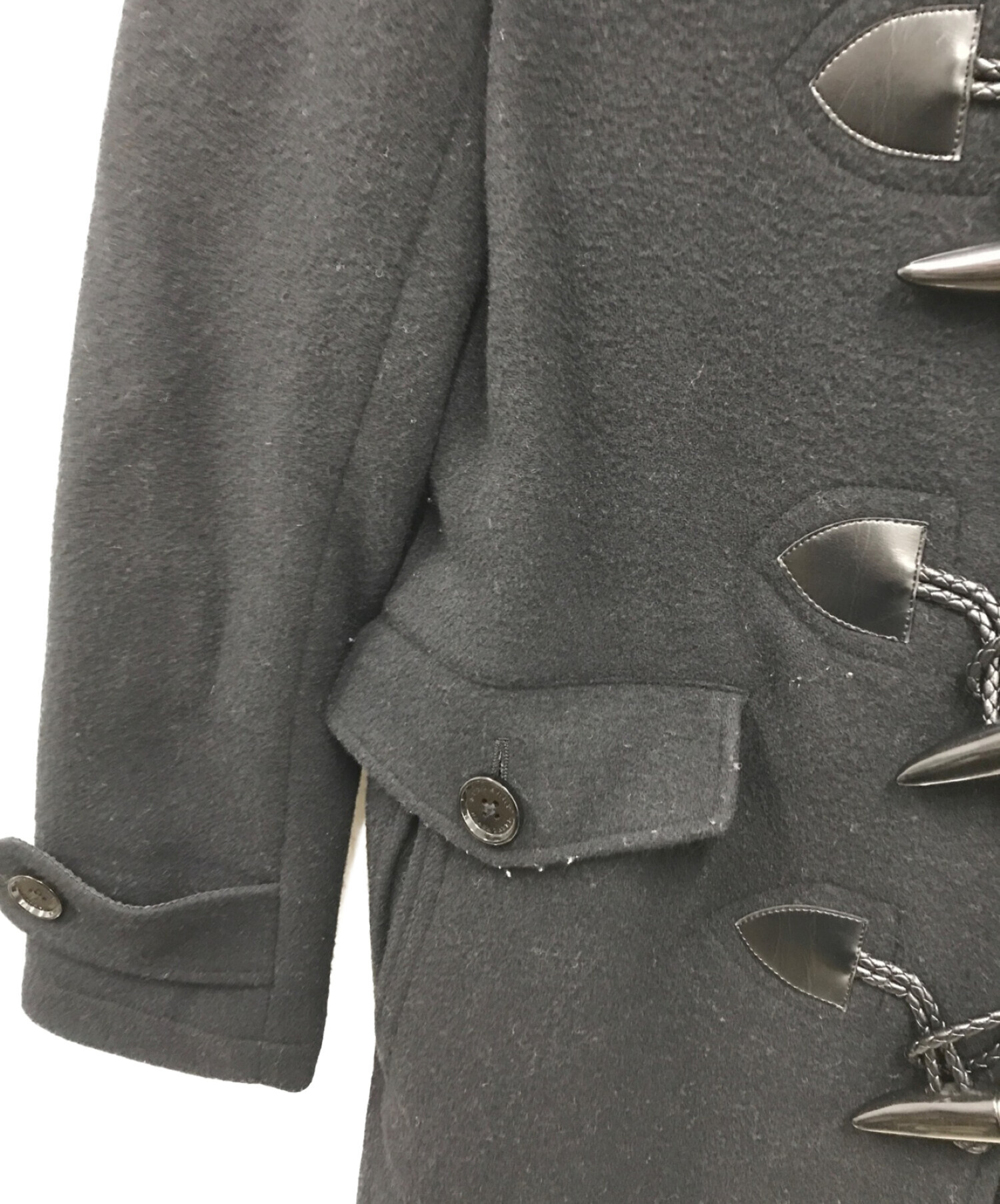 美品✨ バーバリーブラックレーベル ダッフルコート 巻き込ま 
