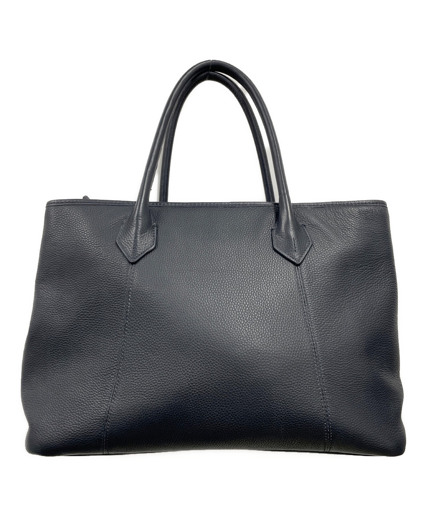 BARNEYS NEWYORK ブラック トートバッグ レザートートバッグ 【楽天