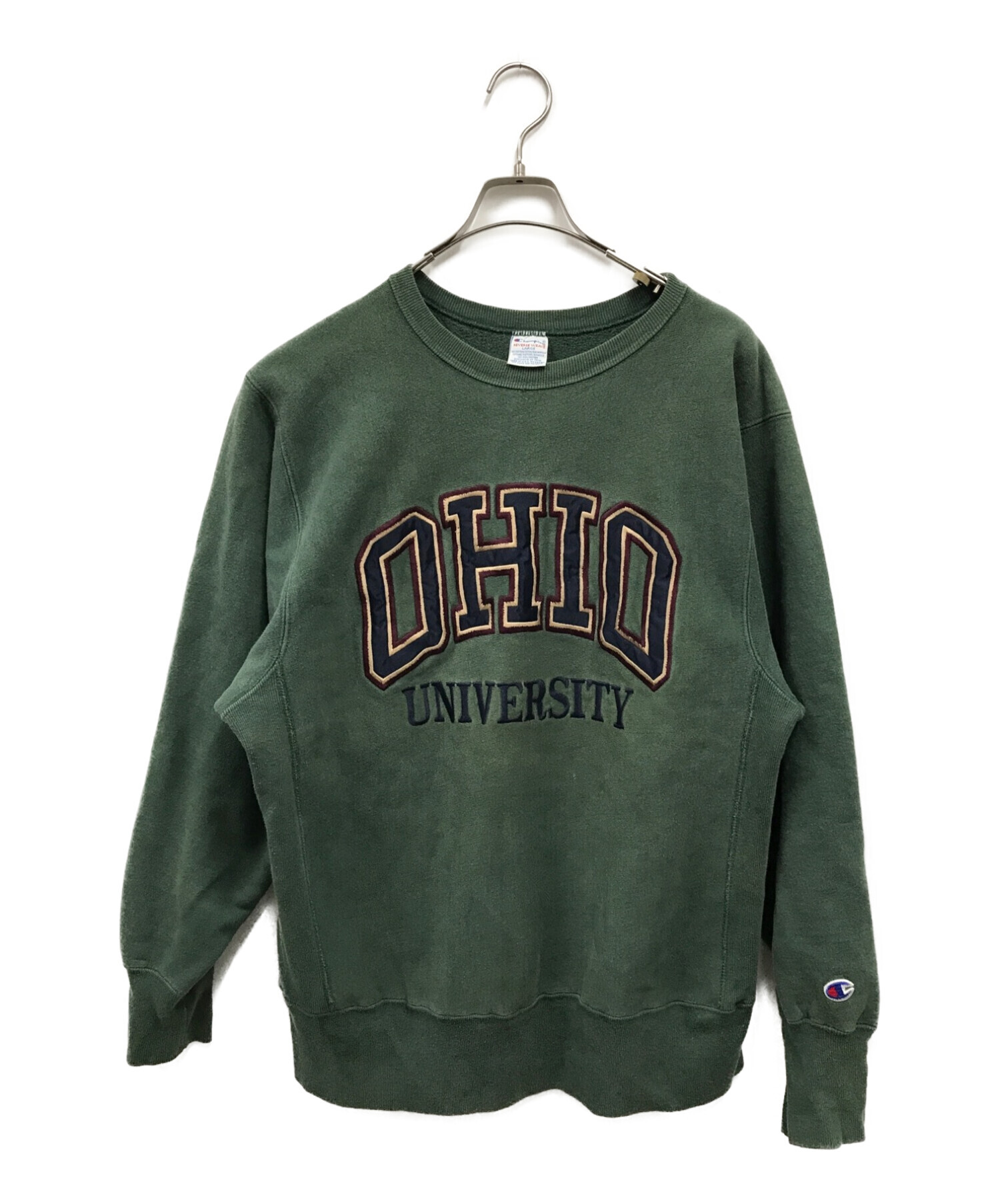 90s チャンピオン リバースウィーブ 刺繍タグ オハイオ OHIO トリコタグ 90s Champion オハイオ リバースウィーブ 刺繍タグ XLサイズ 楽天市場