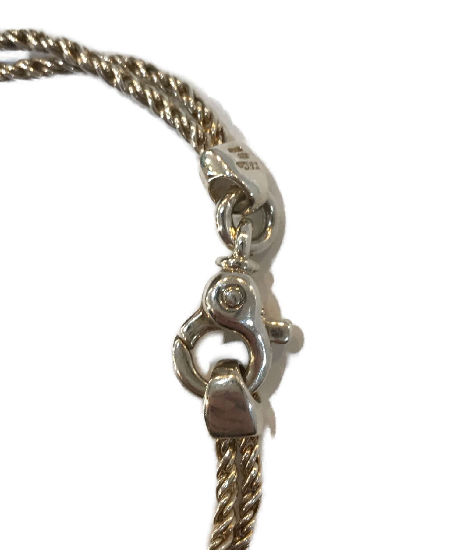 Tiffany&Co. ちいさい ダブルハートダブルロープ ブレスレット