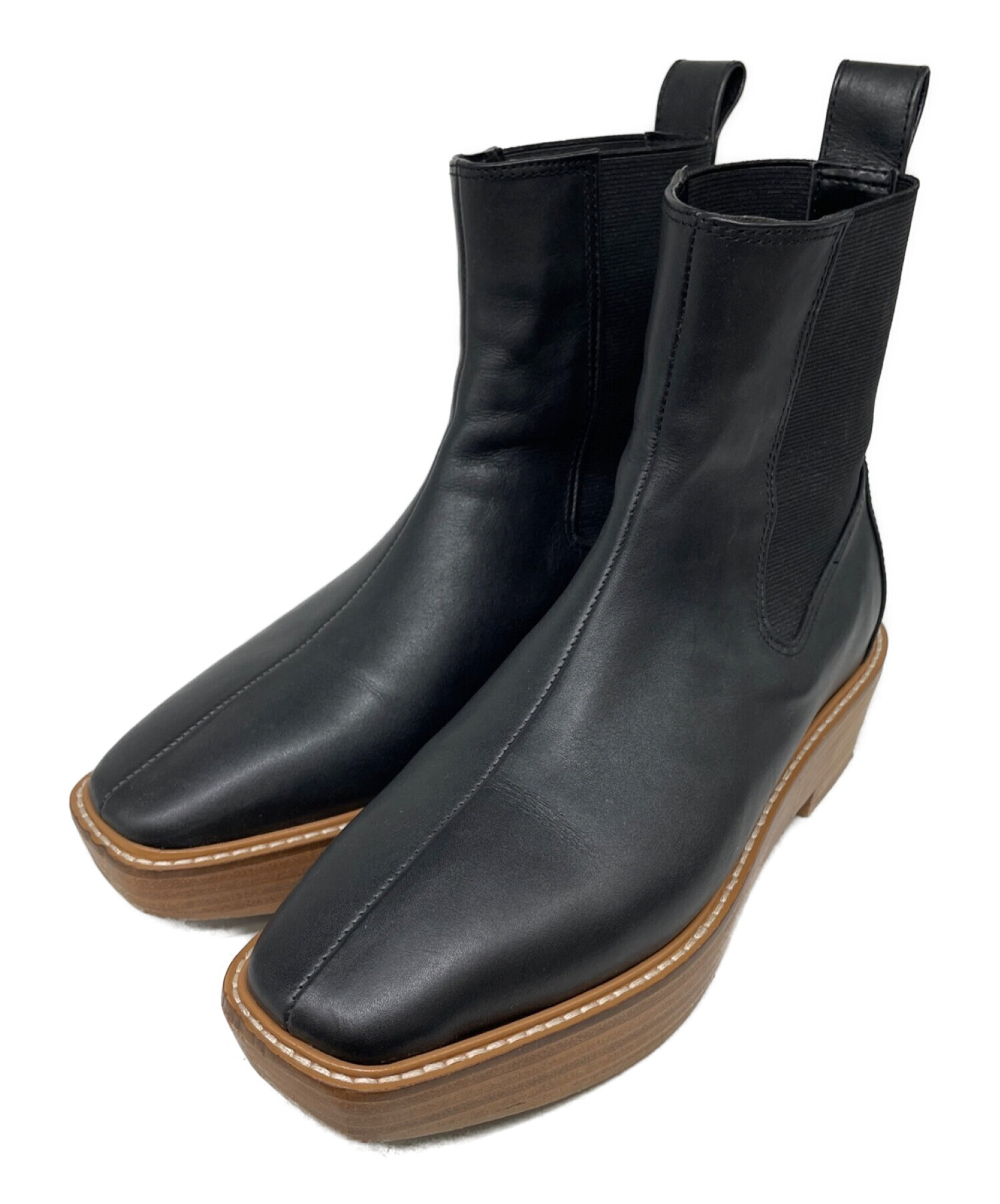 TODAYFUL 】 スクエアショートブーツ 中古・古着通販】TODAYFUL