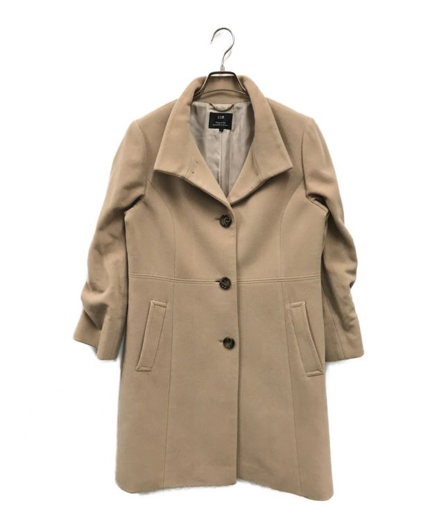 中古・古着通販】23区 (ニジュウサンク) カシミヤ混コート ベージュ 