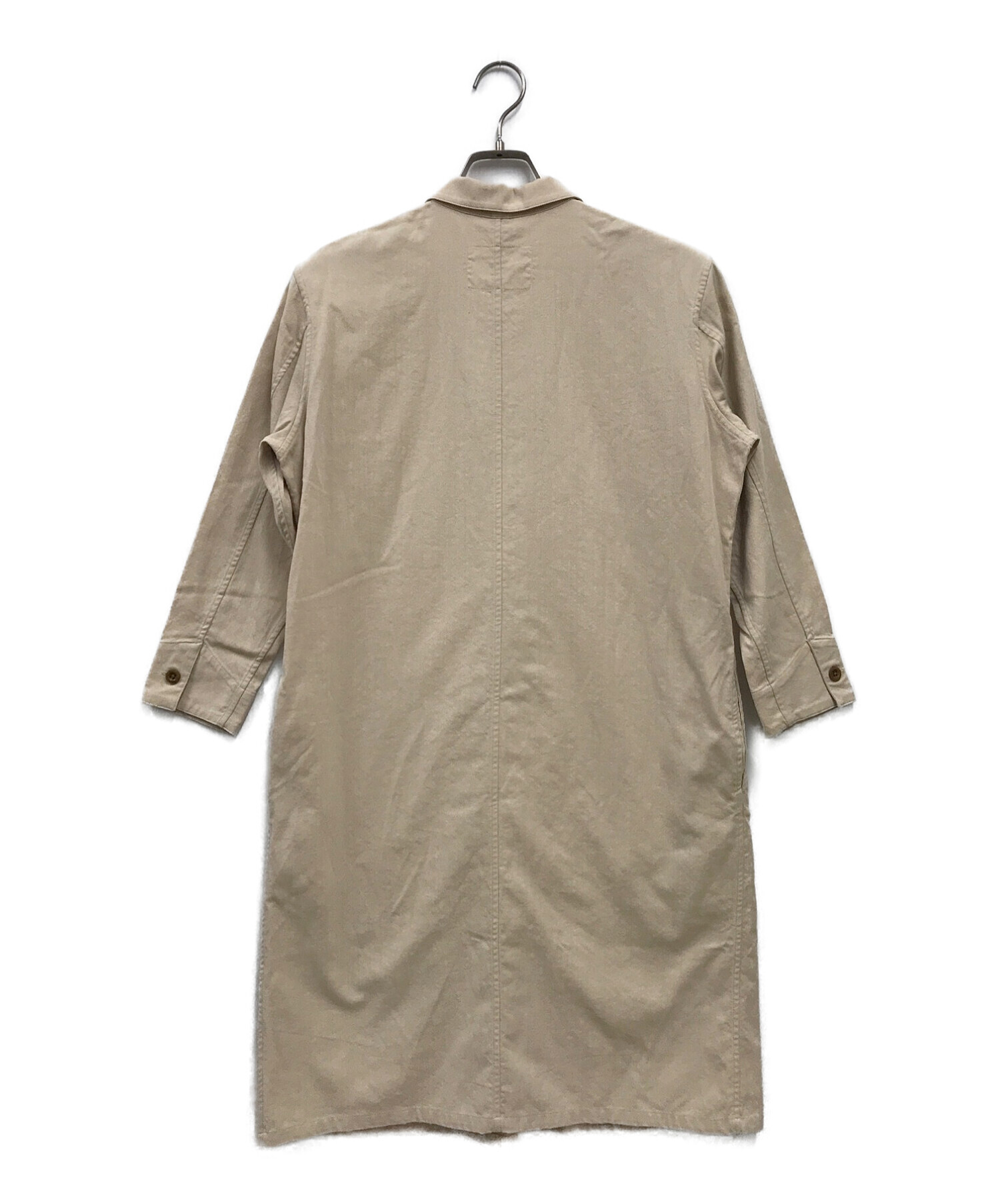中古・古着通販】MHL (エムエイチエル) Short Sleeve Dress/2/Wool/Blk 