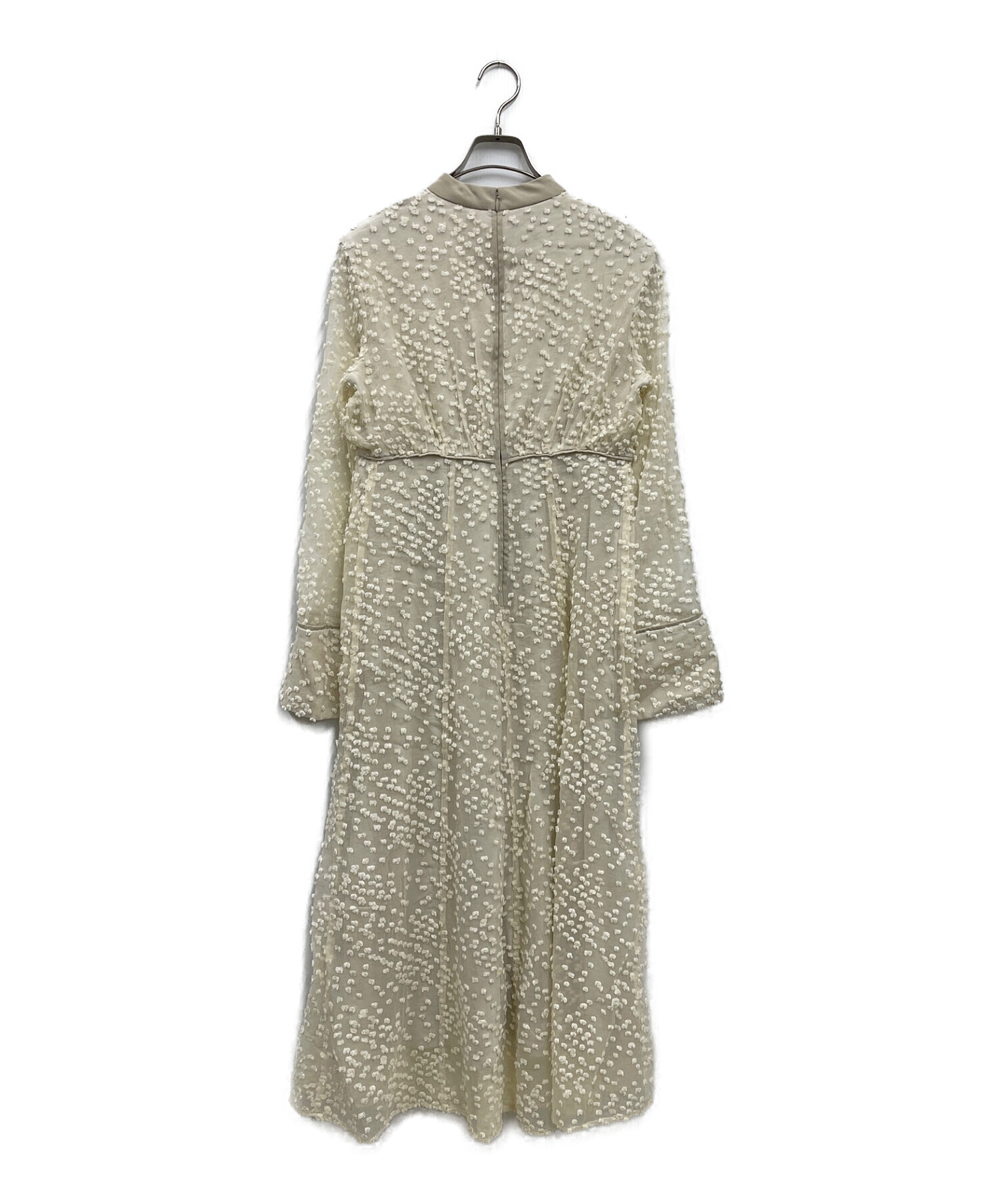 CLANE SNOW DOT JACQUARD ONEPIECE クラネ