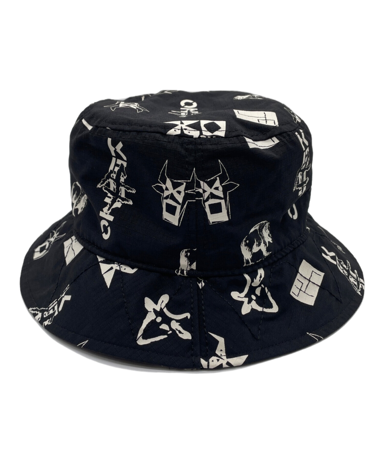 KENZO (ケンゾー) 総柄バケットハット⁄バケットハット ブラック サイズ