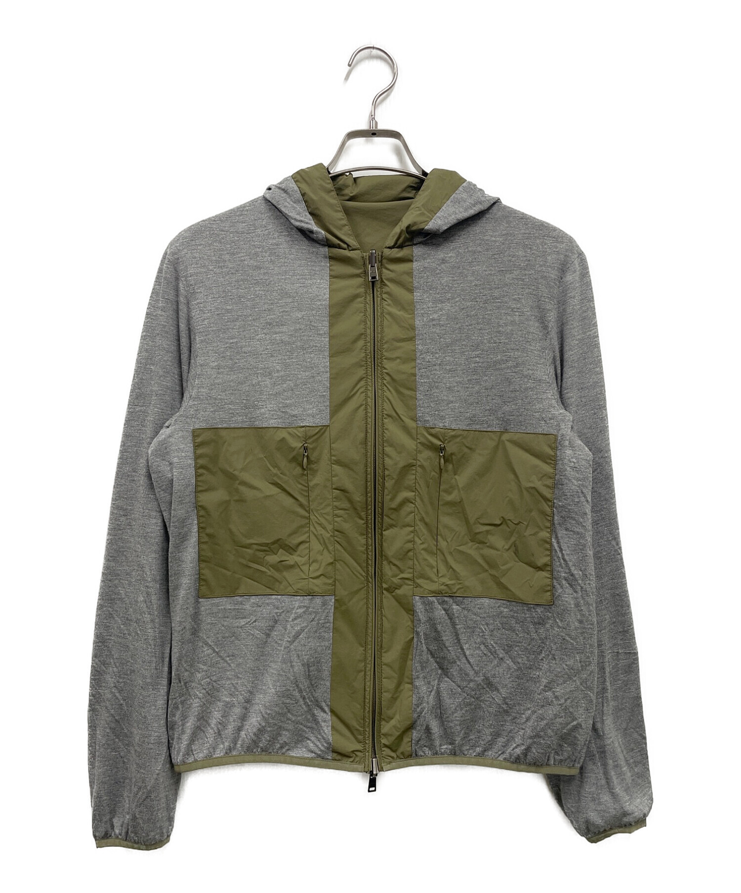 中古・古着通販】HERNO (ヘルノ) リバーシブル ボンバージャケット 