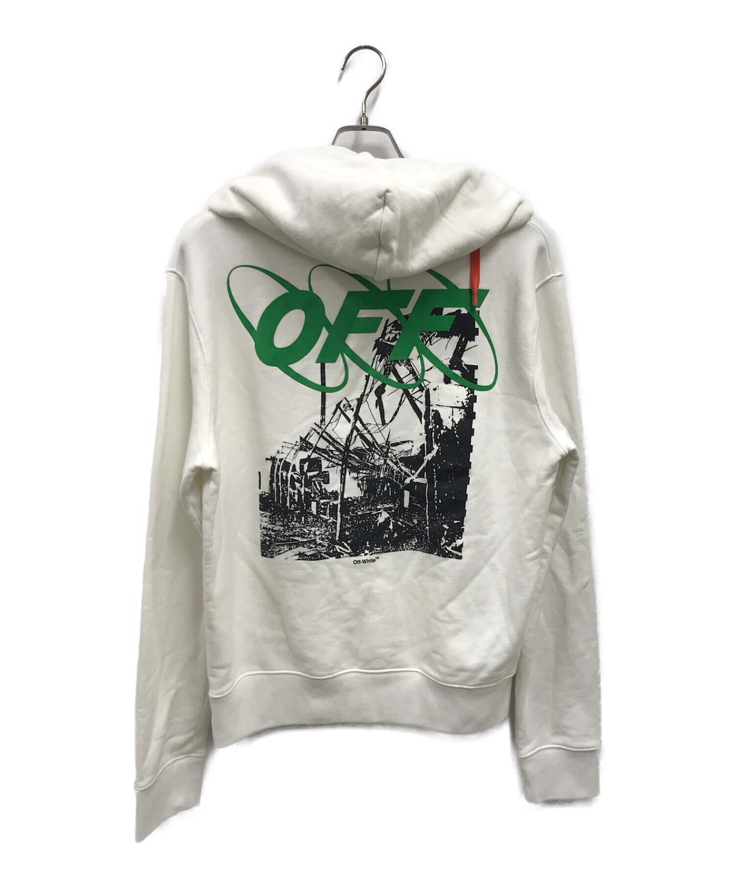 off-white 裏起毛フードパーカー off-white 裏起毛フードパーカー
