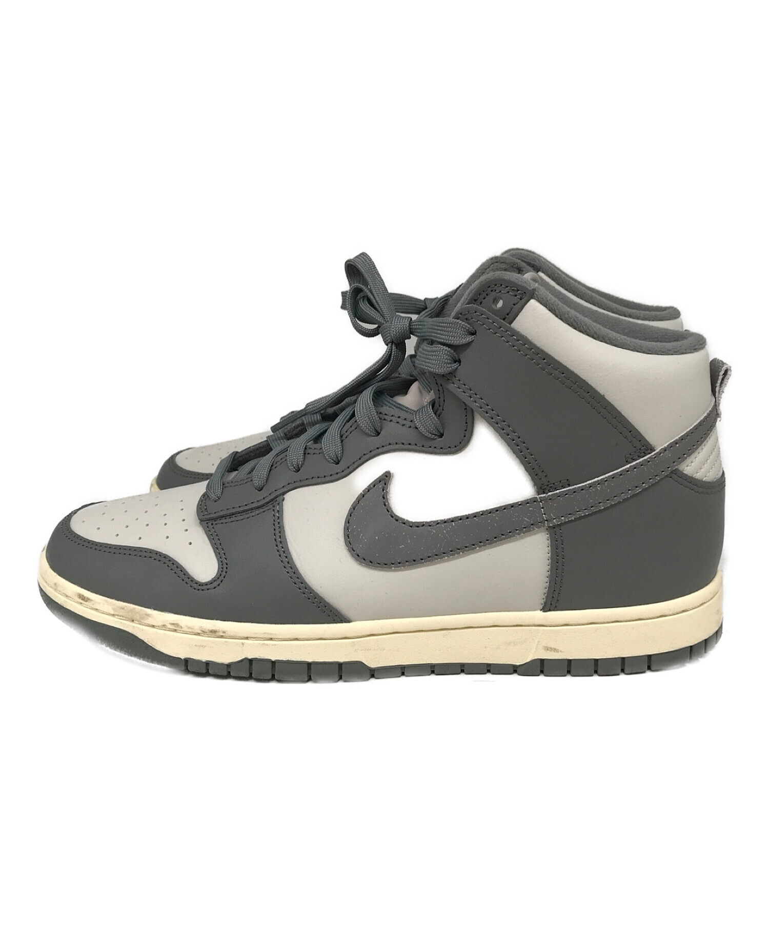 中古・古着通販】NIKE (ナイキ) DUNK HI RETRO SE VNTG ホワイト 