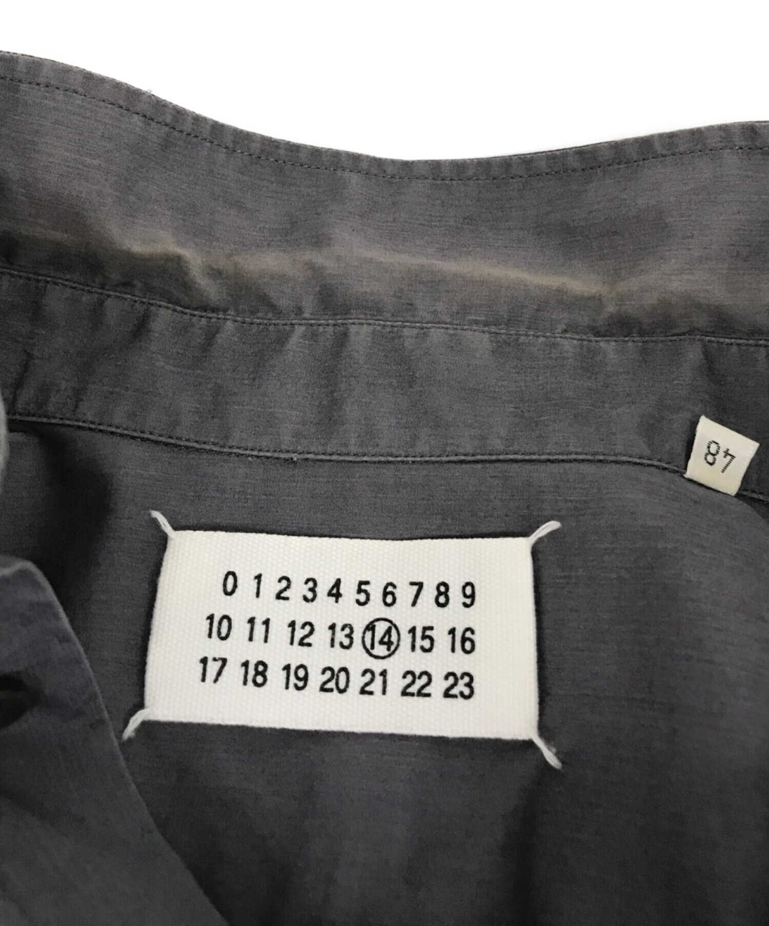 中古・古着通販】Maison Margiela (メゾンマルジェラ) 長袖シャツ 