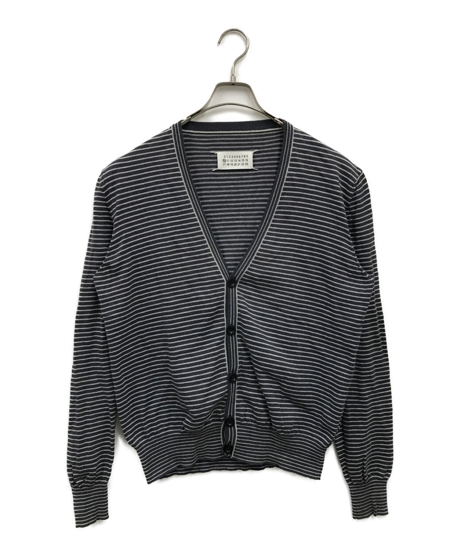 Margiela ボーダーニットカーディガン サイズM 【公式通販】