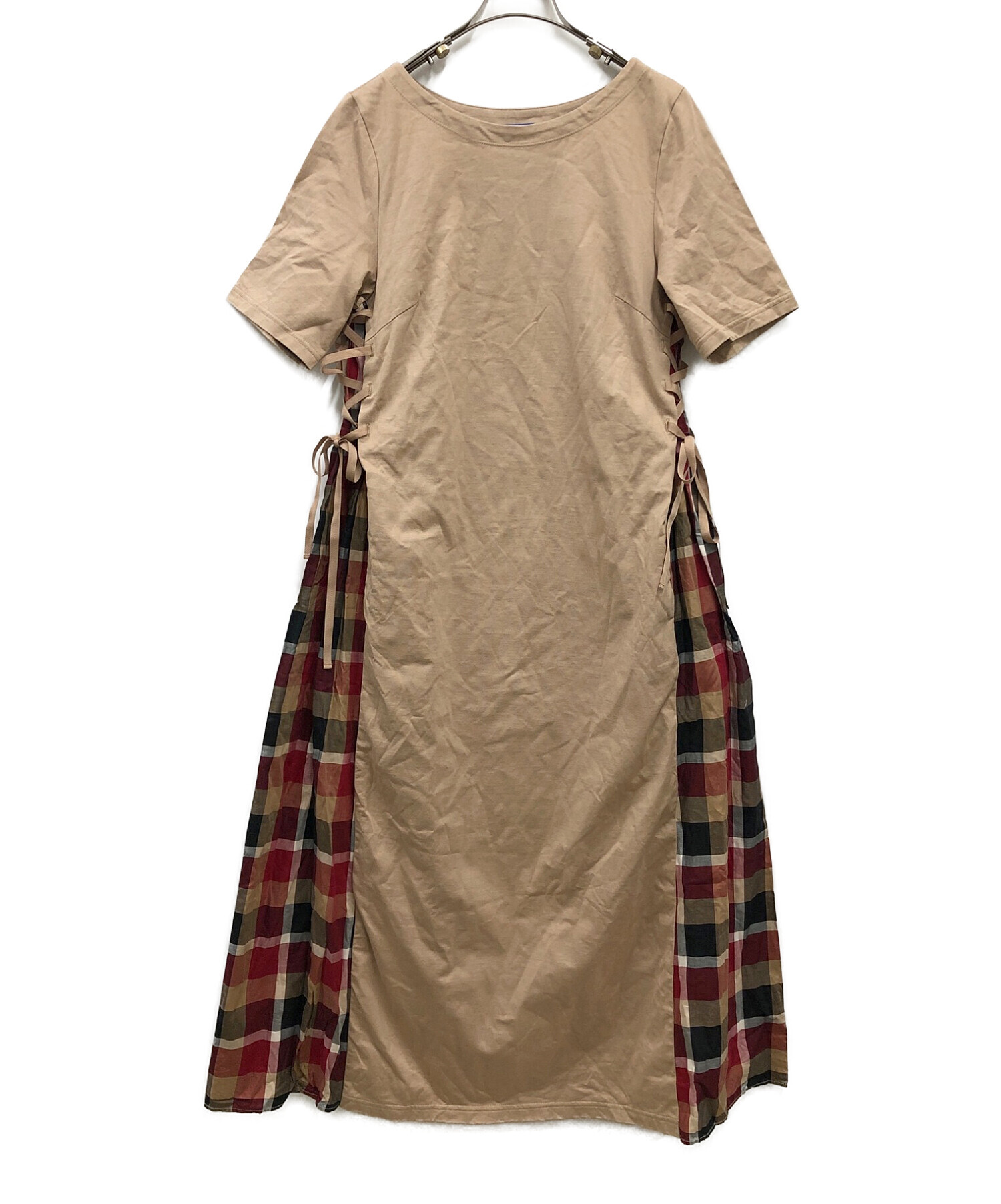 BLUELABEL CRESTBRIDGE半袖カットソーワンピース