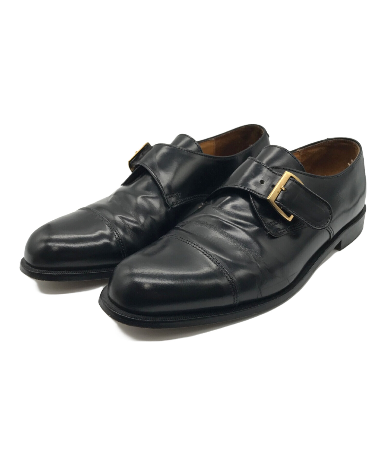 中古・古着通販】COLE HAAN (コールハーン) モンクストラップシューズ 