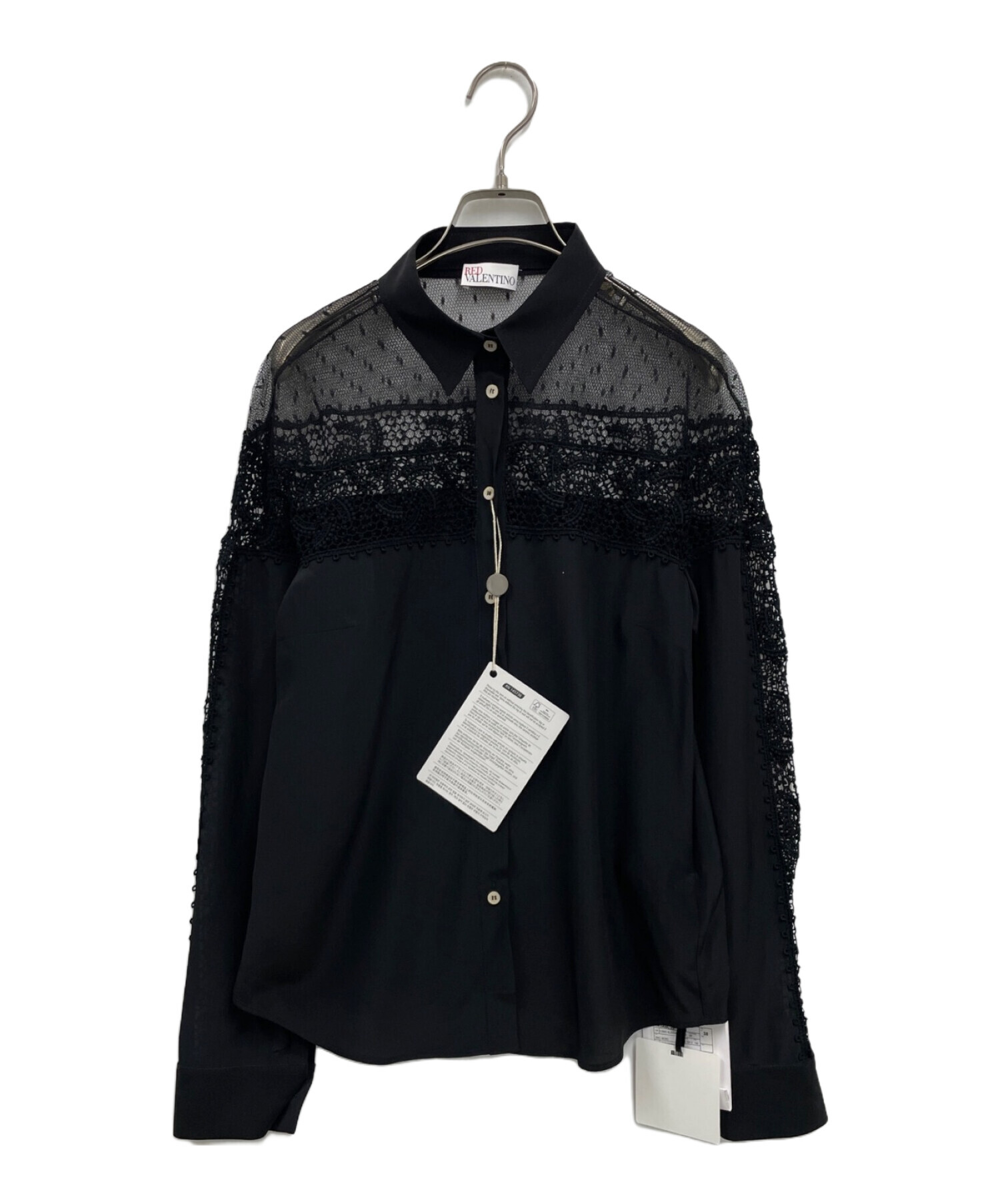 Valentino 切り替えシャツ 38｜トップス