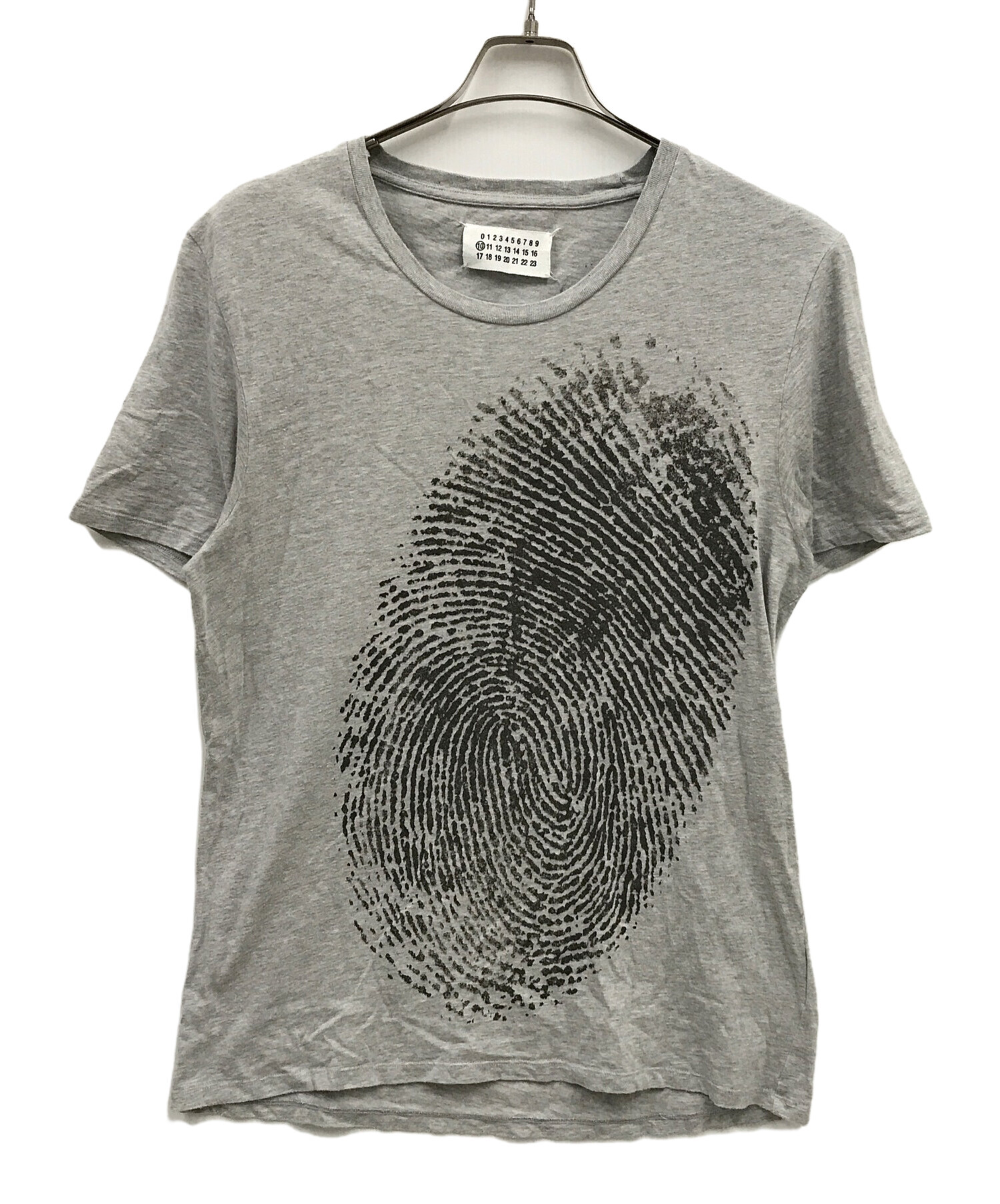 中古・古着通販】Maison Margiela (メゾンマルジェラ) 指紋プリントT 