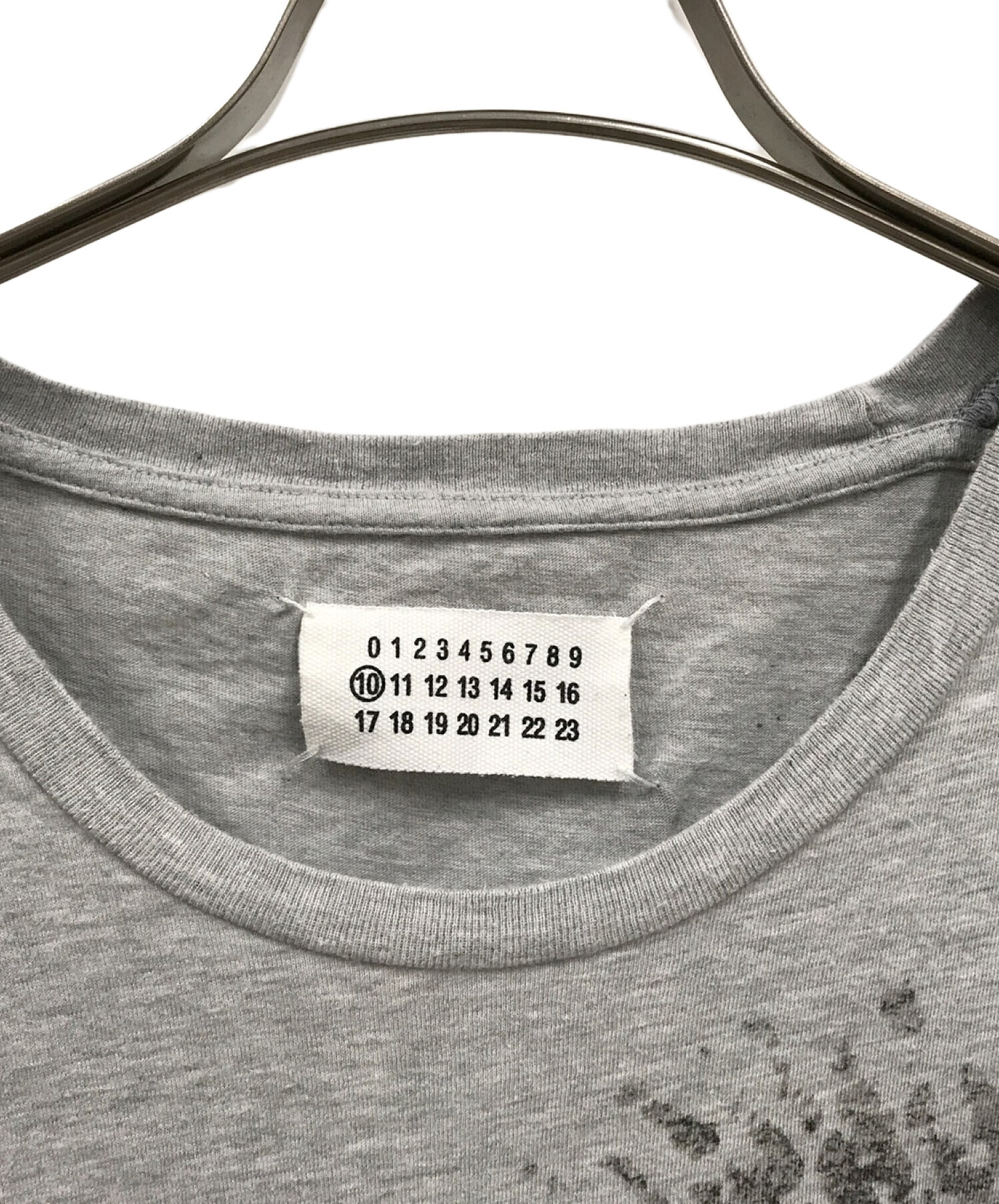 中古・古着通販】Maison Margiela (メゾンマルジェラ) 指紋プリントT 