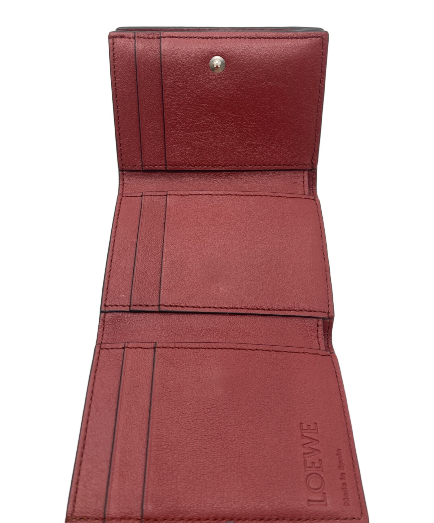 LOEWE トライフォールド ウォレット (ソフトグレインカーフ) LOEWE