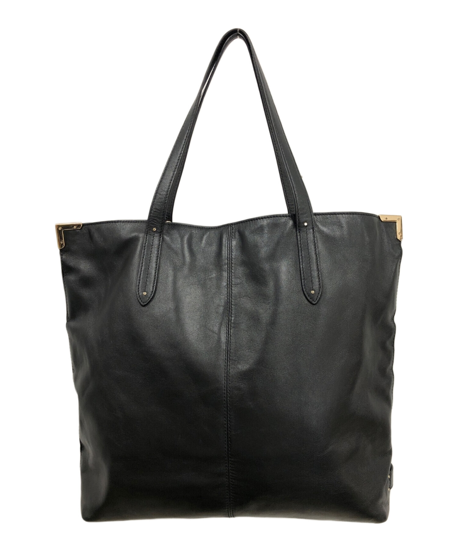 COACH コーチ ハンドバッグ ハラコ レザー ブラック 21159 中古｜バッグ