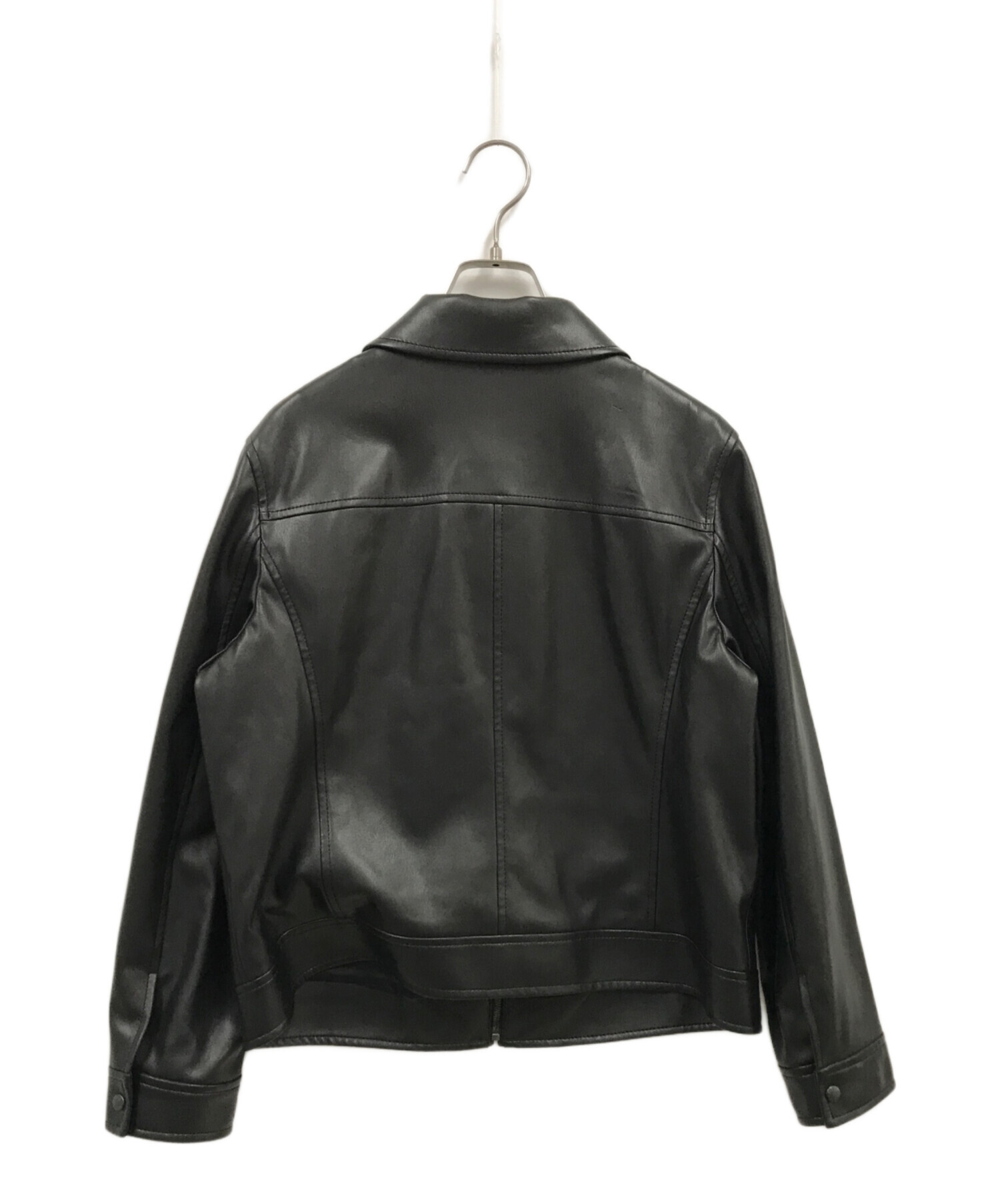 中古・古着通販】23区 (ニジュウサンク) エコレザー ジャケット 
