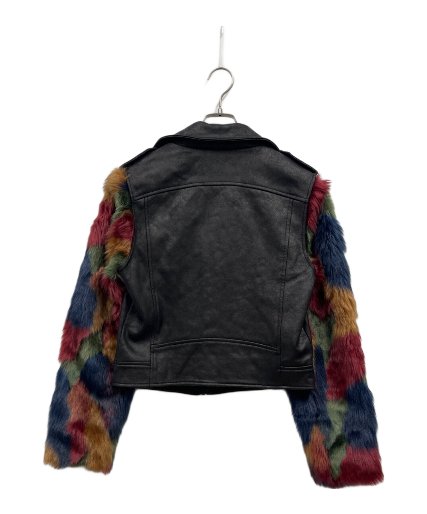 即決】Desigual デシグアル 切替 ウール ジャケット グレン