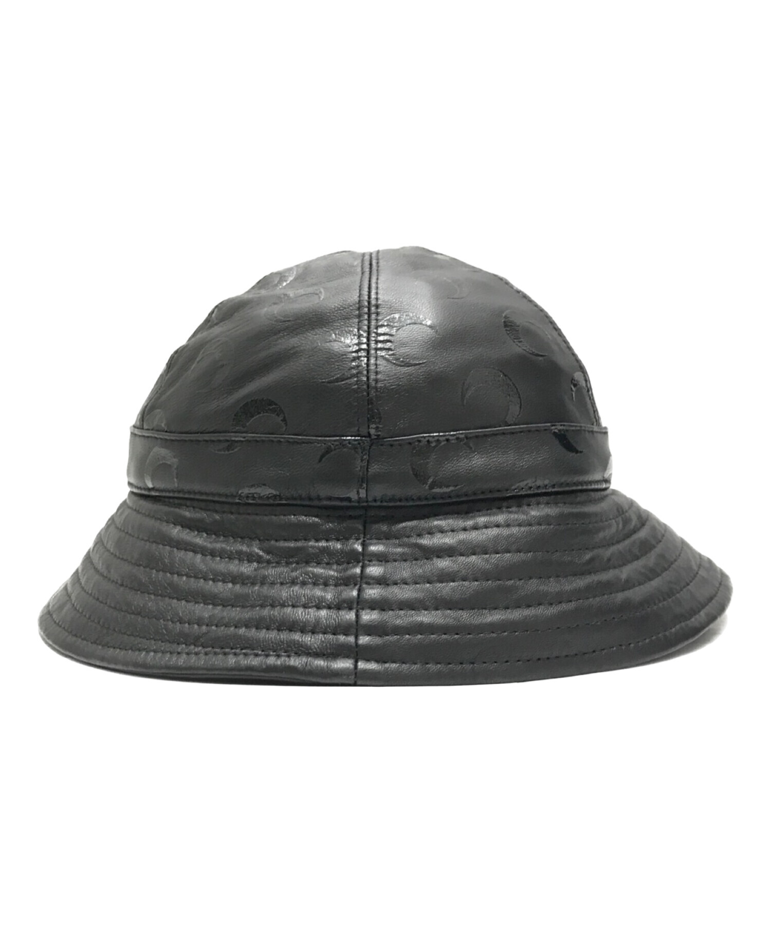 MARINE SERRE レザーバケットハット ブラック 楽天市場】Marine Serre マリーン セル バケットハット Regenerated