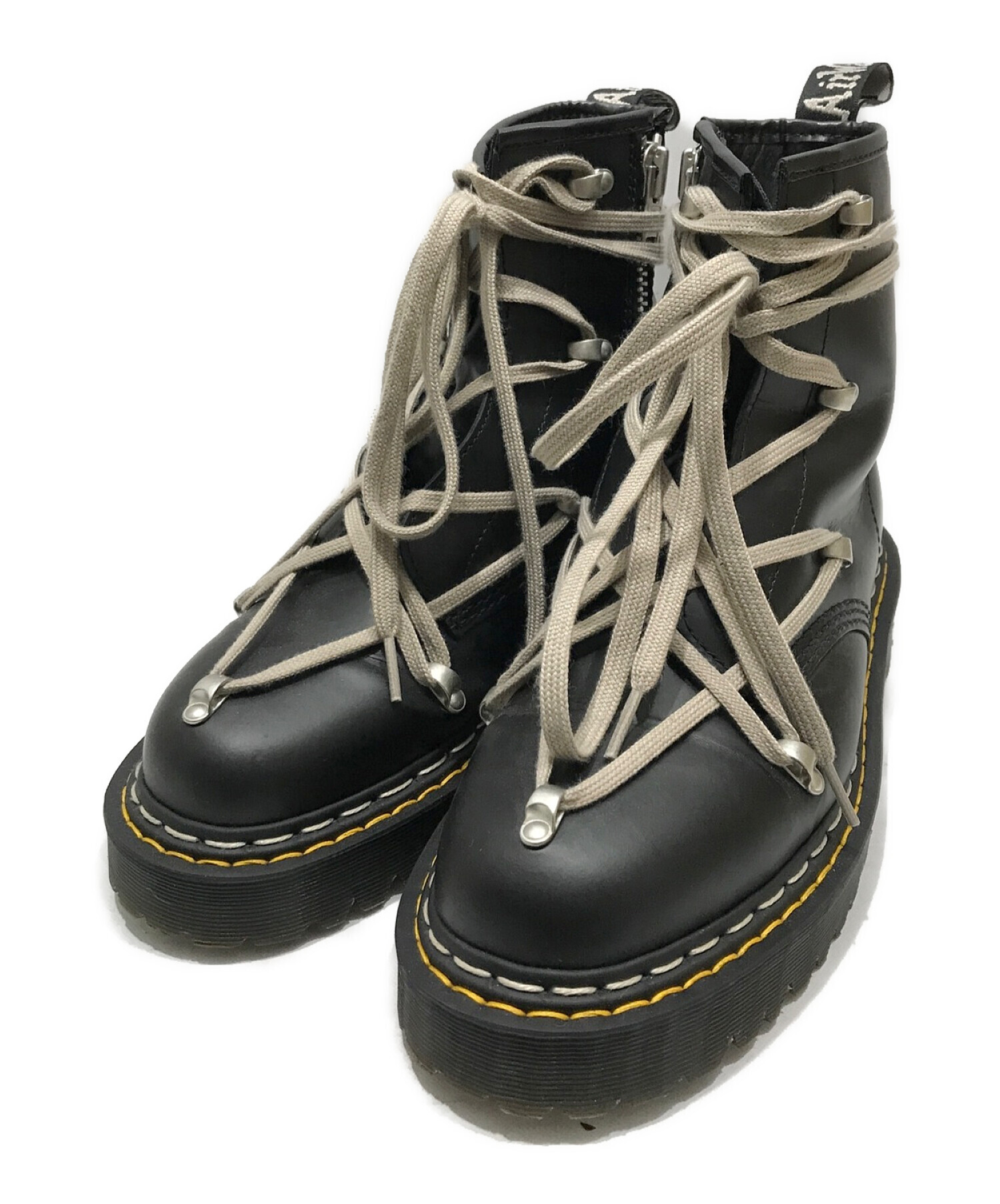OWENS (ドクターマーチン×リックオウエンス) Bex Leather Boot ブラック  サイズ:UK8/USM9/USL10｜ブランド・古着通販 トレファク公式【TREFAC FASHION】スマホサイト