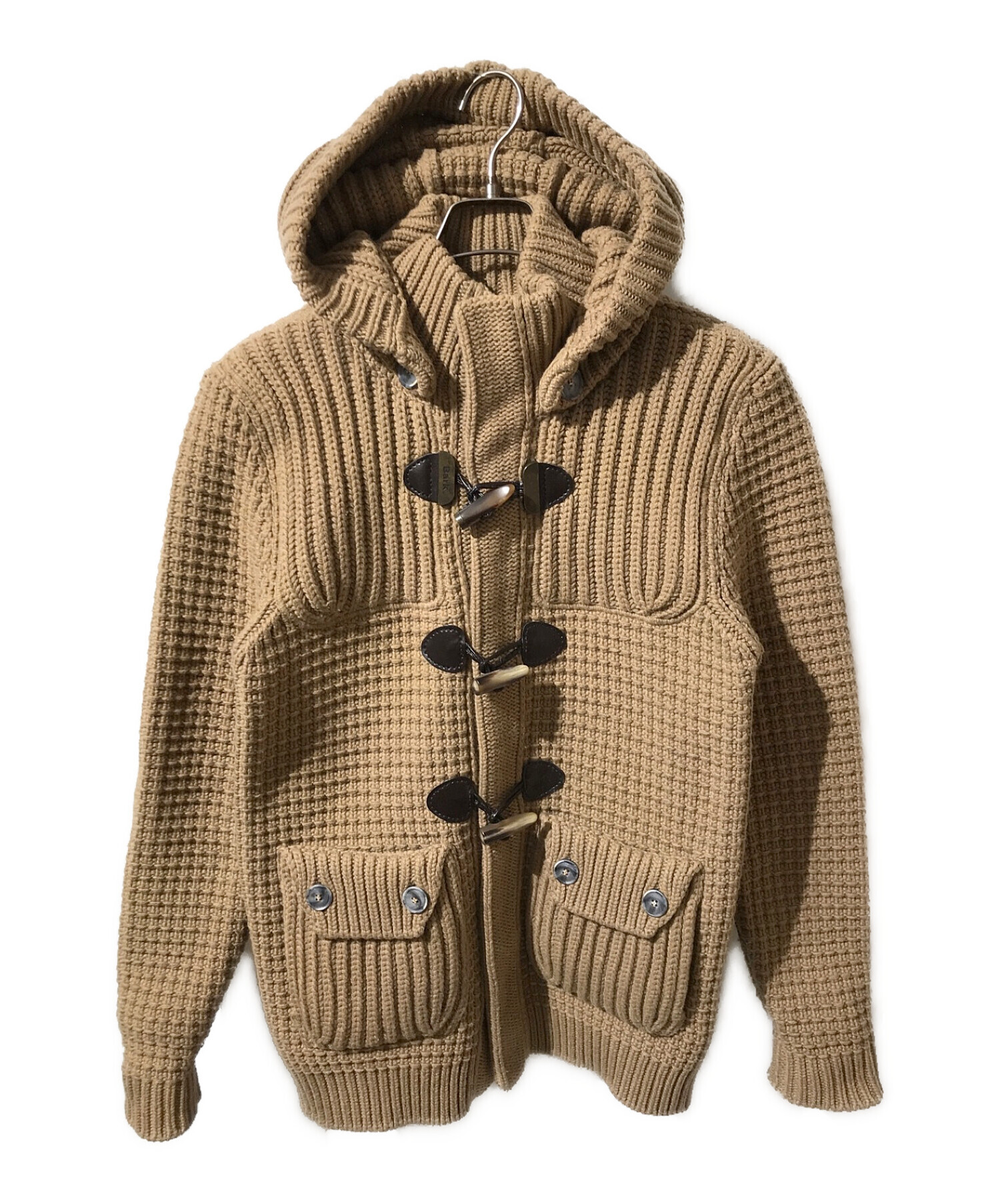 Bark フード付きダッフルコート バーク 希少 楽天市場】Bark ニットダッフル バーク ニットダッフル Bark バーク