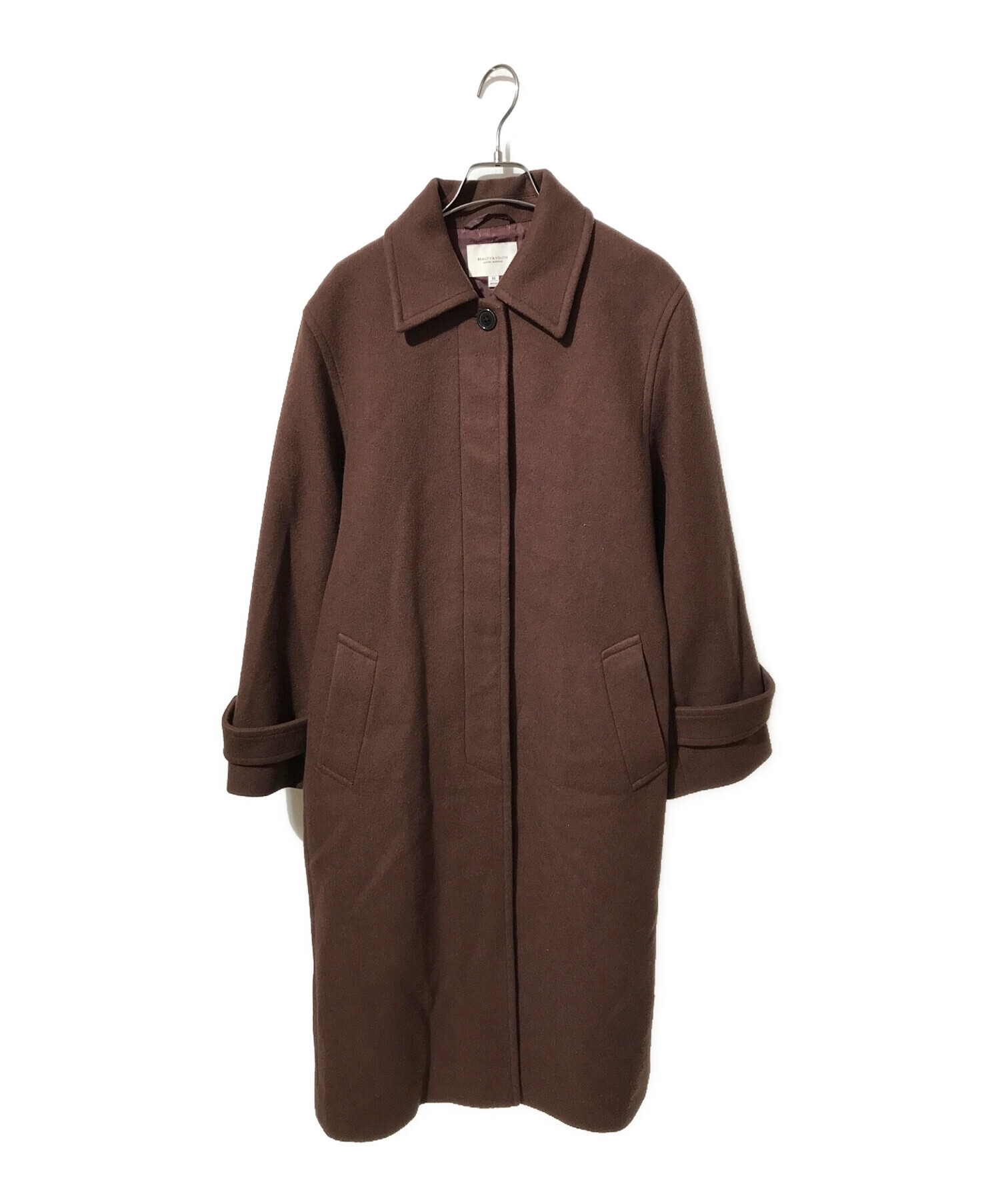 BEAUTY&YOUTH UNITED ARROWS メルトン ロングコート monkey time 
