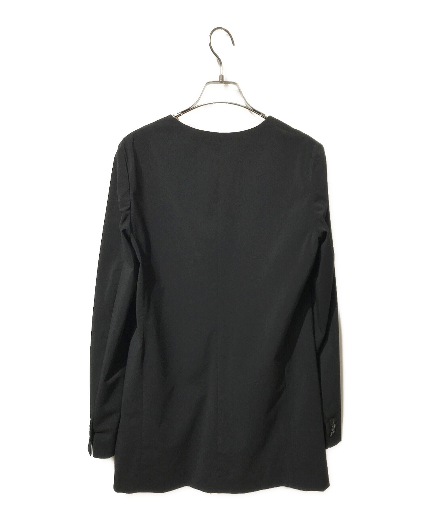 中古・古着通販】ZOE (ゾーイ) pullover jacket ブラック サイズ:M 