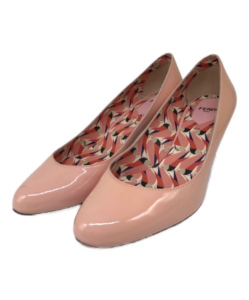 中古・古着通販】FENDI (フェンディ) パンプス ピンク サイズ:37 1/2 