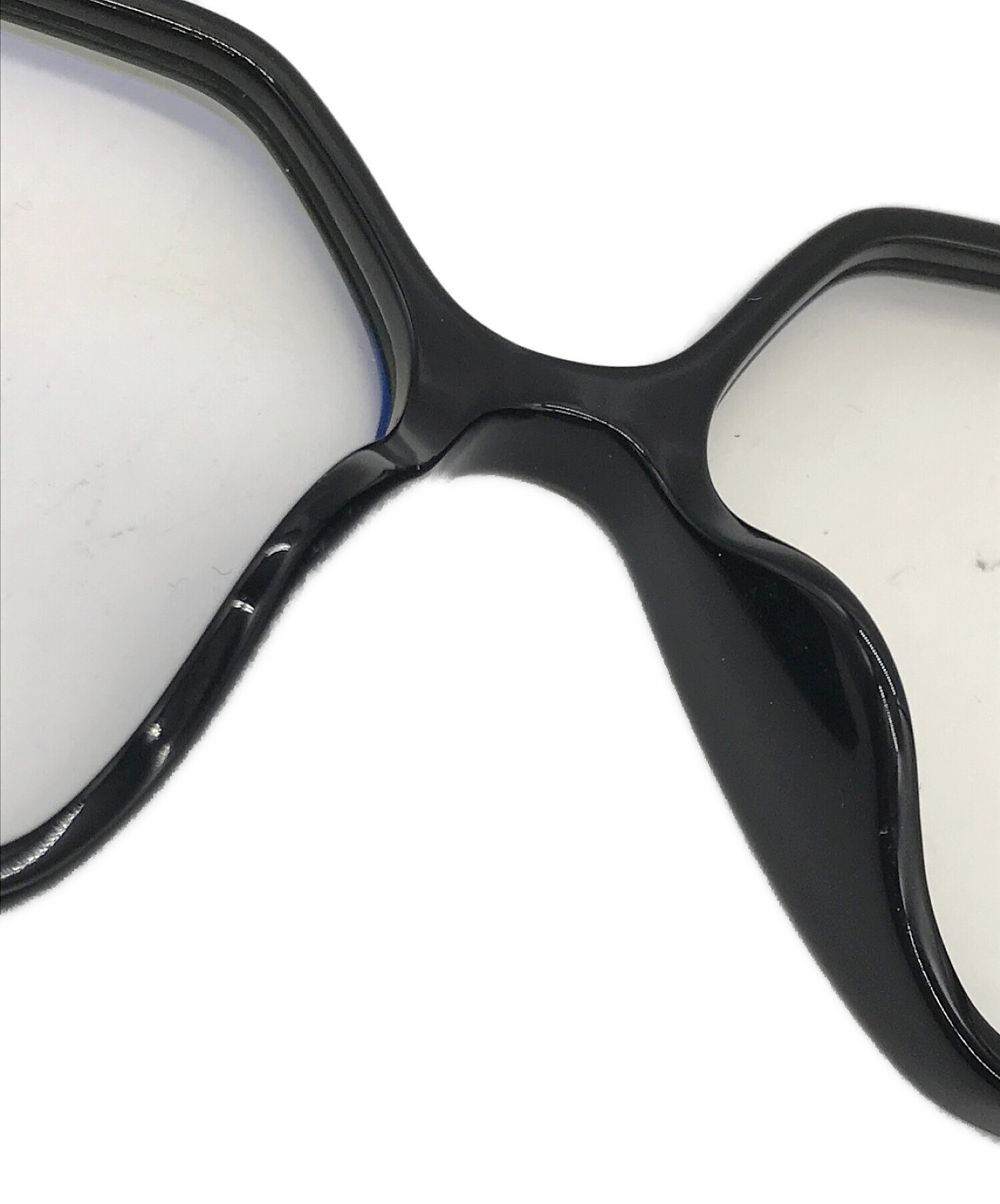 中古・古着通販】CHANEL (シャネル) ヘキサゴンシェイプ眼鏡 