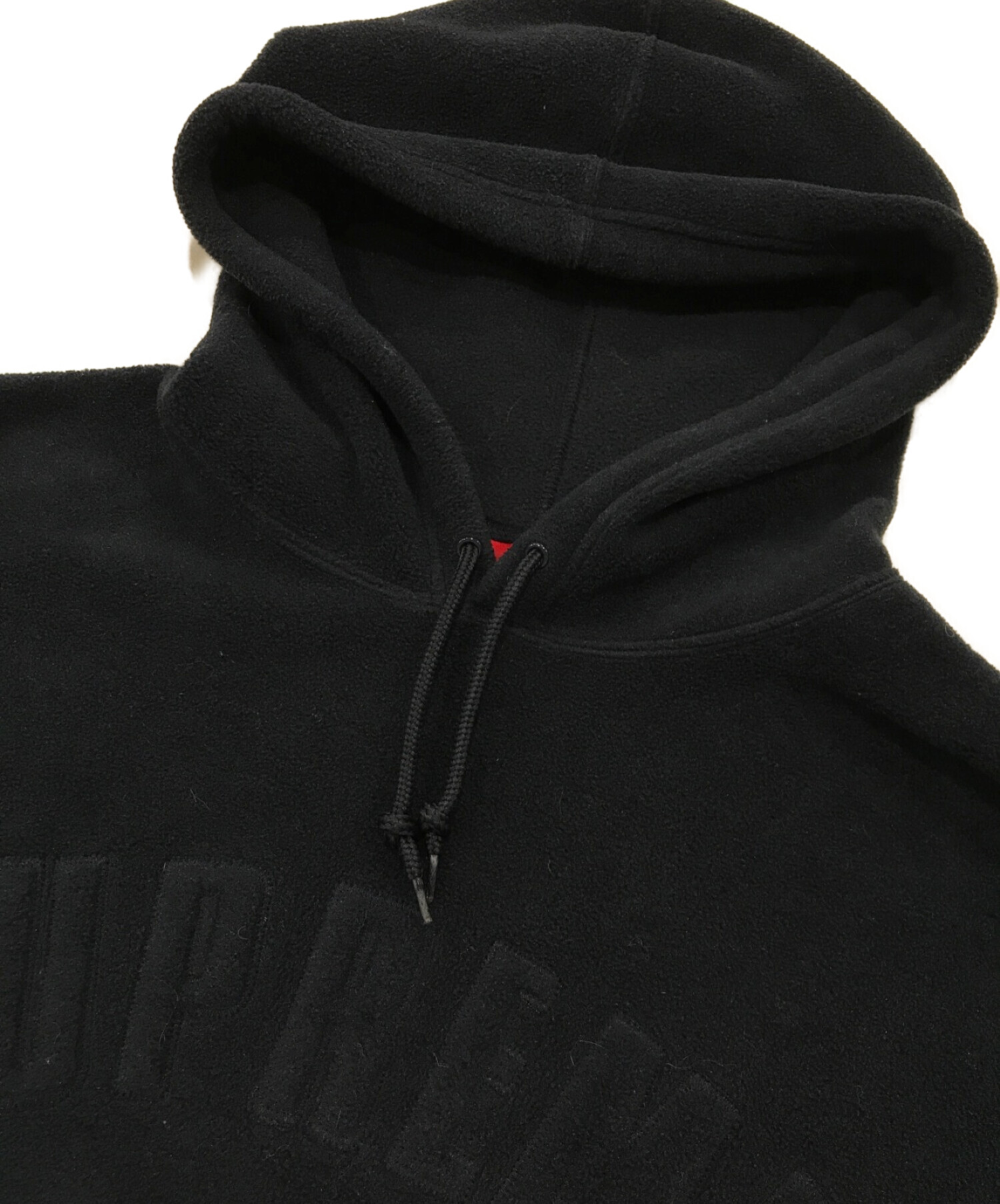 SUPREME (シュプリーム) Polartec Hooded Sweatshirt/ポーラテックフーデッドスウェットシャツ ネイビー サイズ:XL